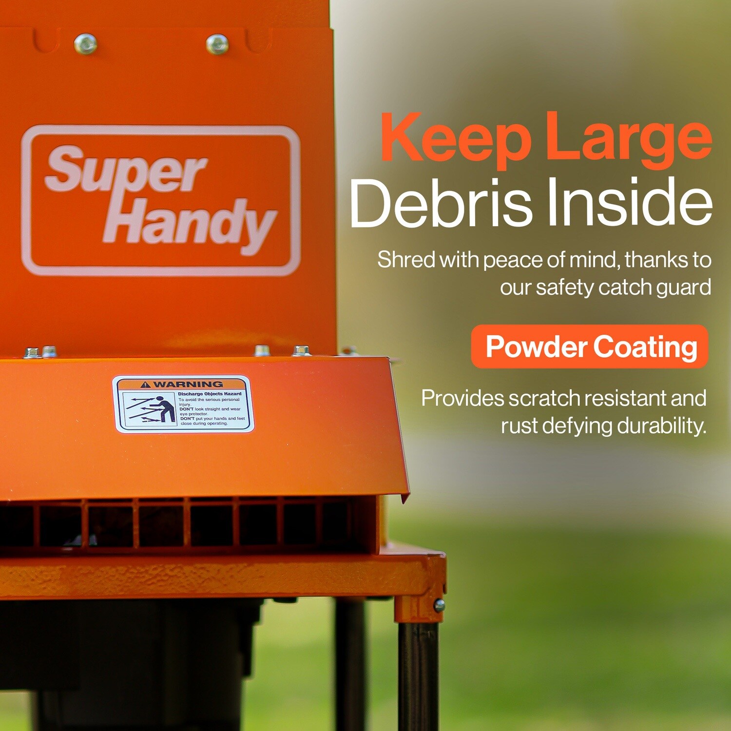 SuperHandy GUO056 Electric-Leaf-Mulchers - View #3
