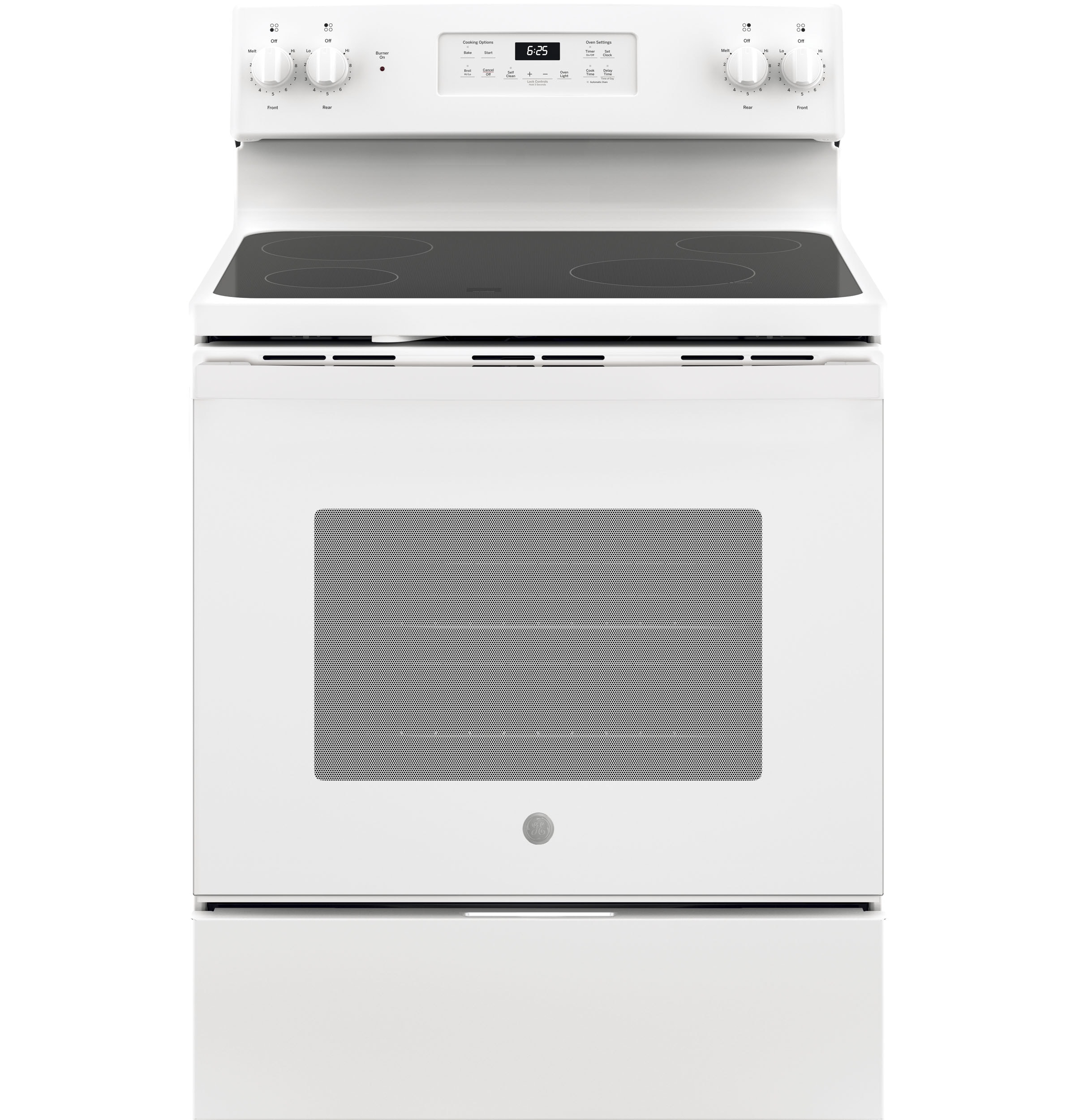 GE 30-in 4 Elements 5-cu ft Freestanding Electric Range (Stainless