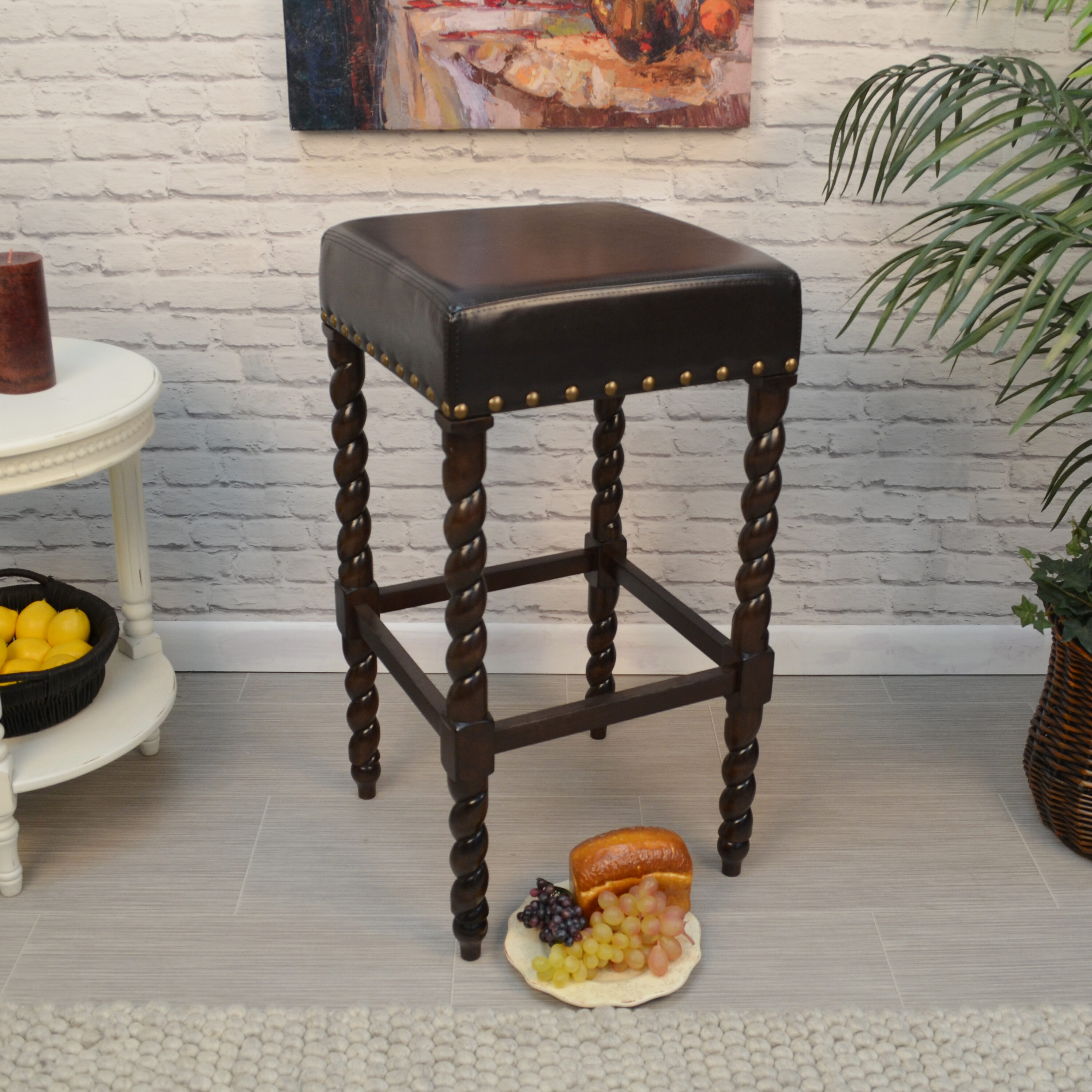 Carolina Cottage 3664-ESPBR stools - View #6