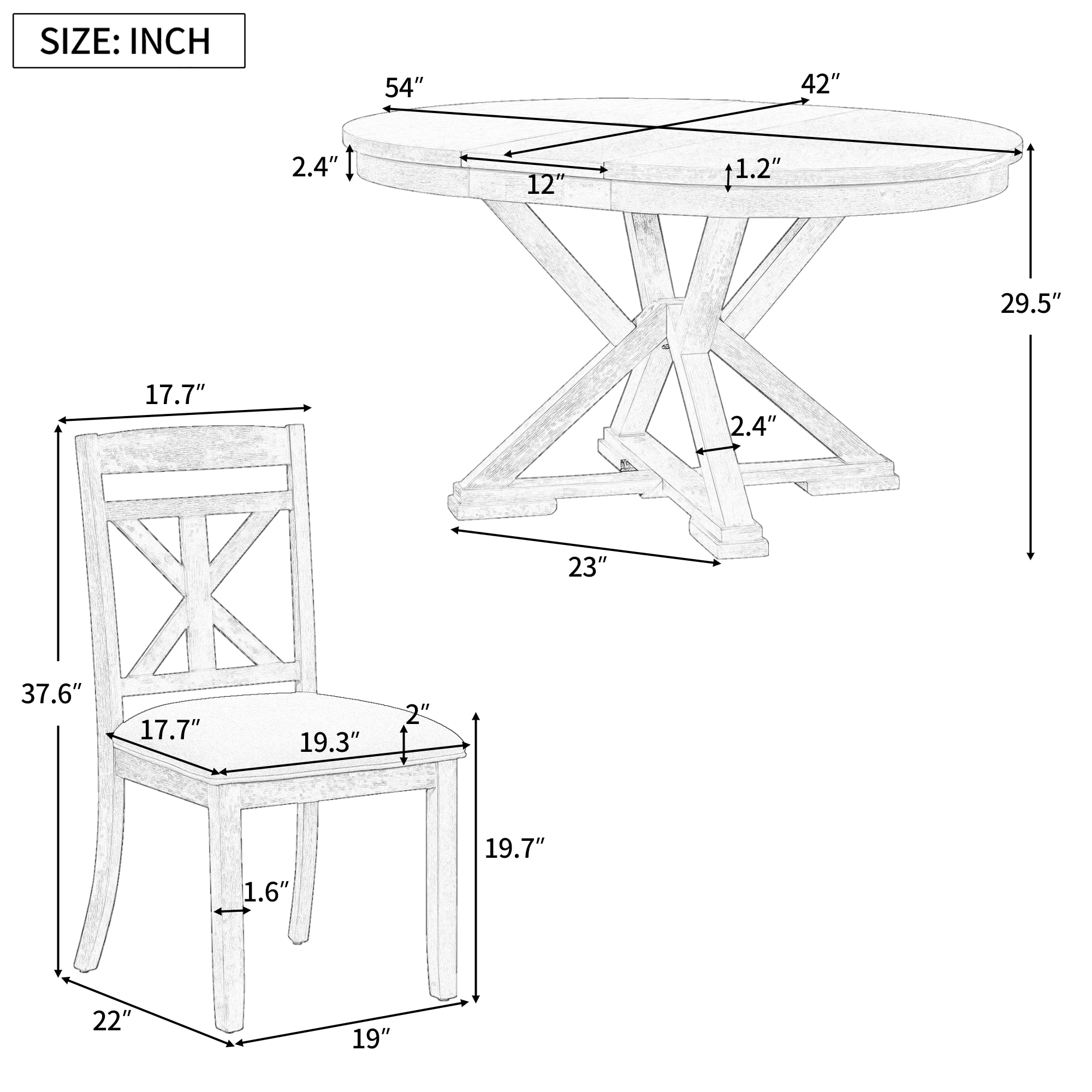 Qualler TRAPR0101E Dining-Sets - View #9