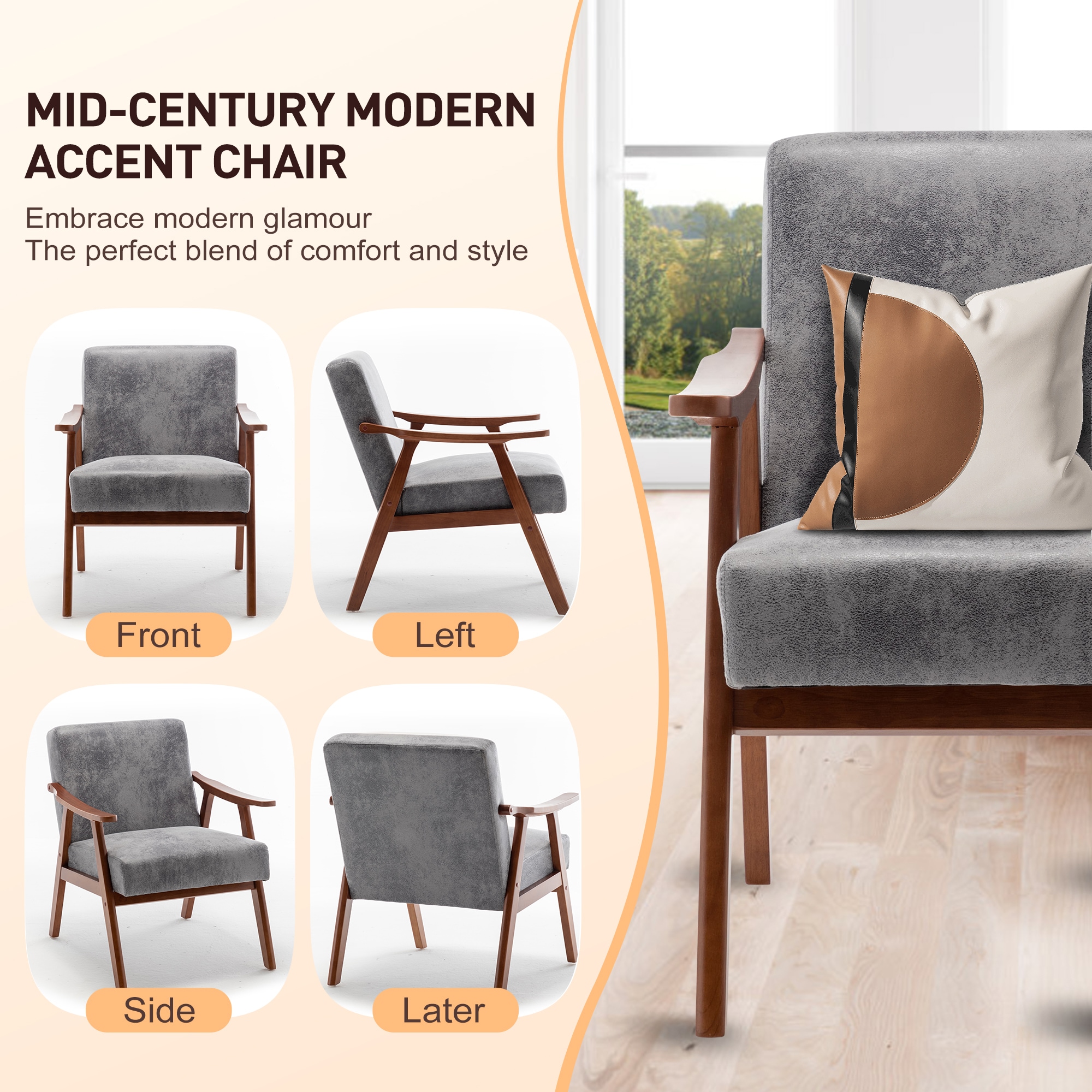 Sumyeg WF-HW66470BK-4-LA chairs - View #4