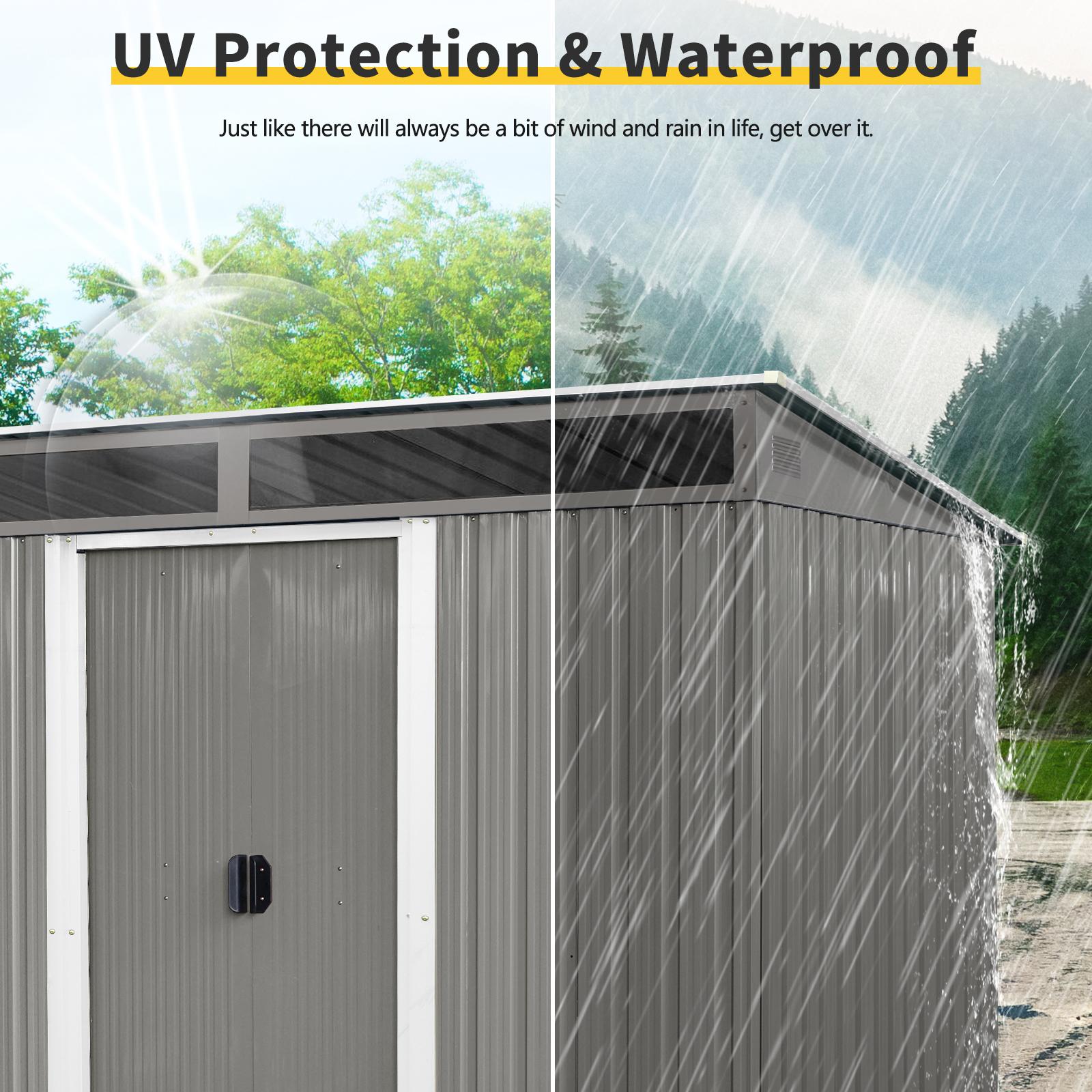 Bayfeve BF-85311-SD Metal-Storage-Buildings-Sheds - View #6