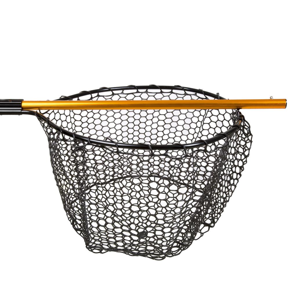 Leisure Sports Retractable Rubber Landing Net for Fishing - 35 Handle