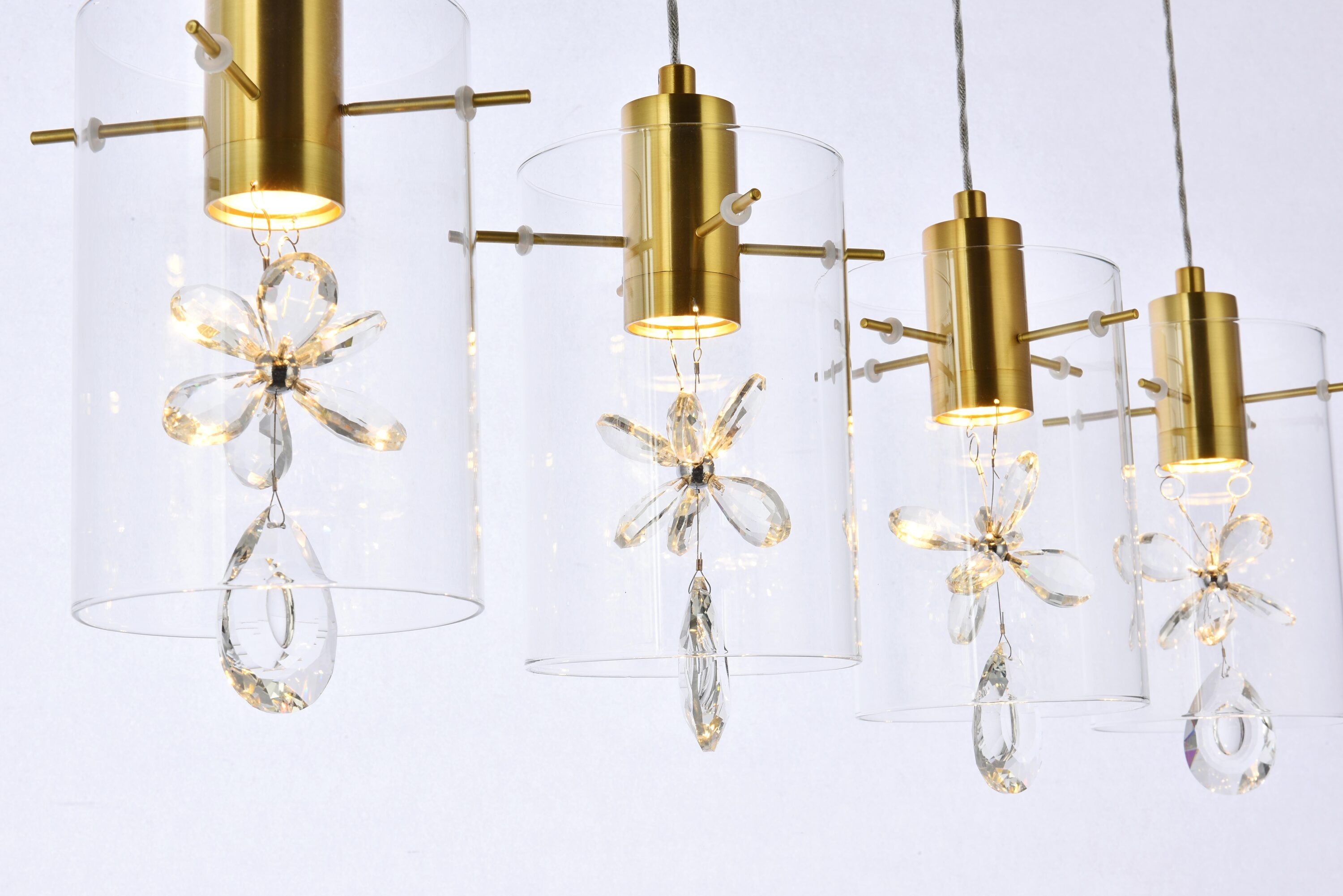 Elegant Decor HF15606D36G Pendant-Lights - View #4