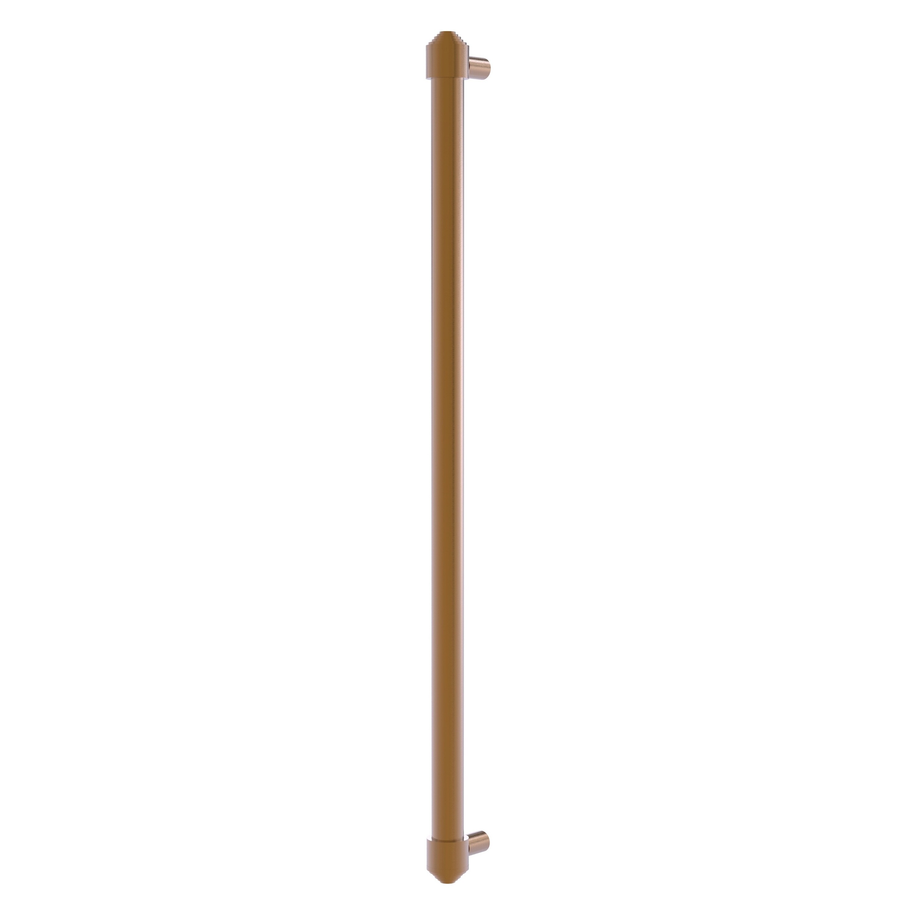 Allied Brass AT-30-RP-BBR Cabinet Hardware 18-in , 457mm Center to Center Brushed Bronze Dual Mount Cylindrical Bar For Use on Appliances Drawer Pulls