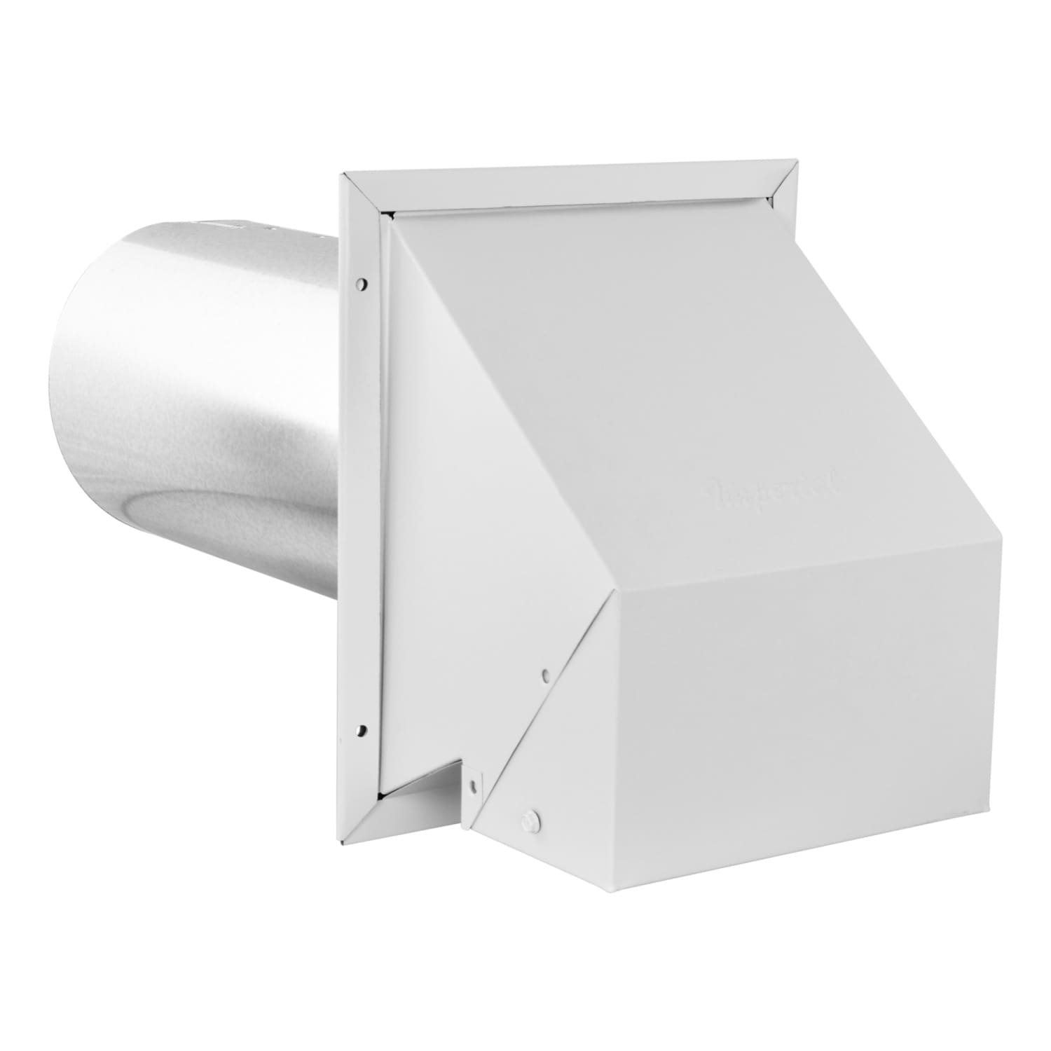 6-In Roof Cap-Kit Black Duct Dryer Bathroom Range-Hood Exhaust Fan Damper Screen 