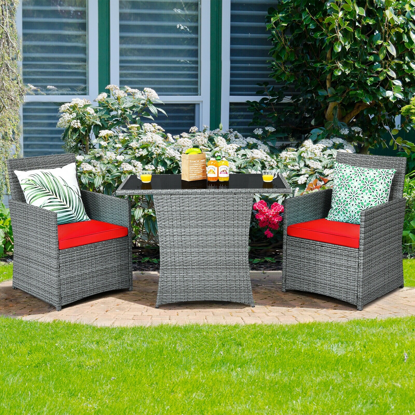 Slickblue D-CO-ER77186WH Patio-Conversation-Sets - View #7