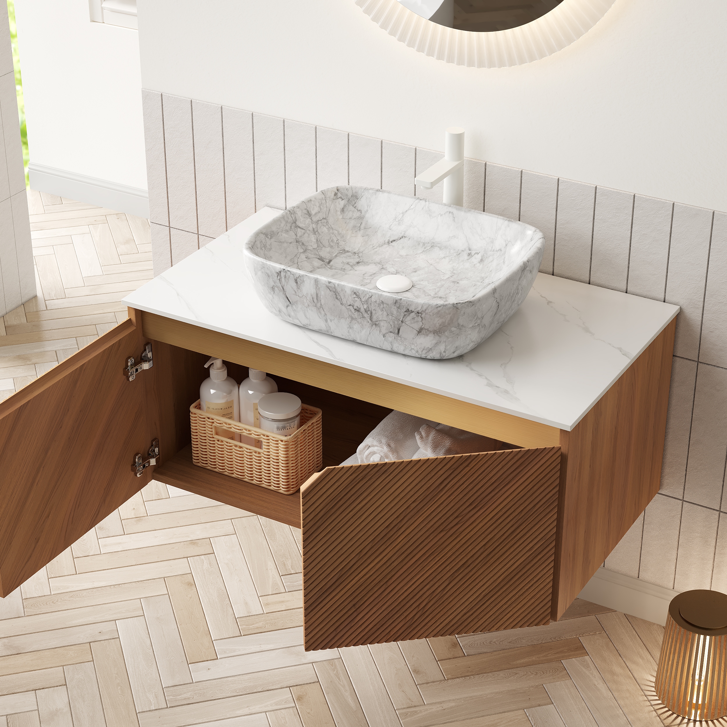 CASAINC CA-MR126AAE Bath-Vanity-Combo - View #3