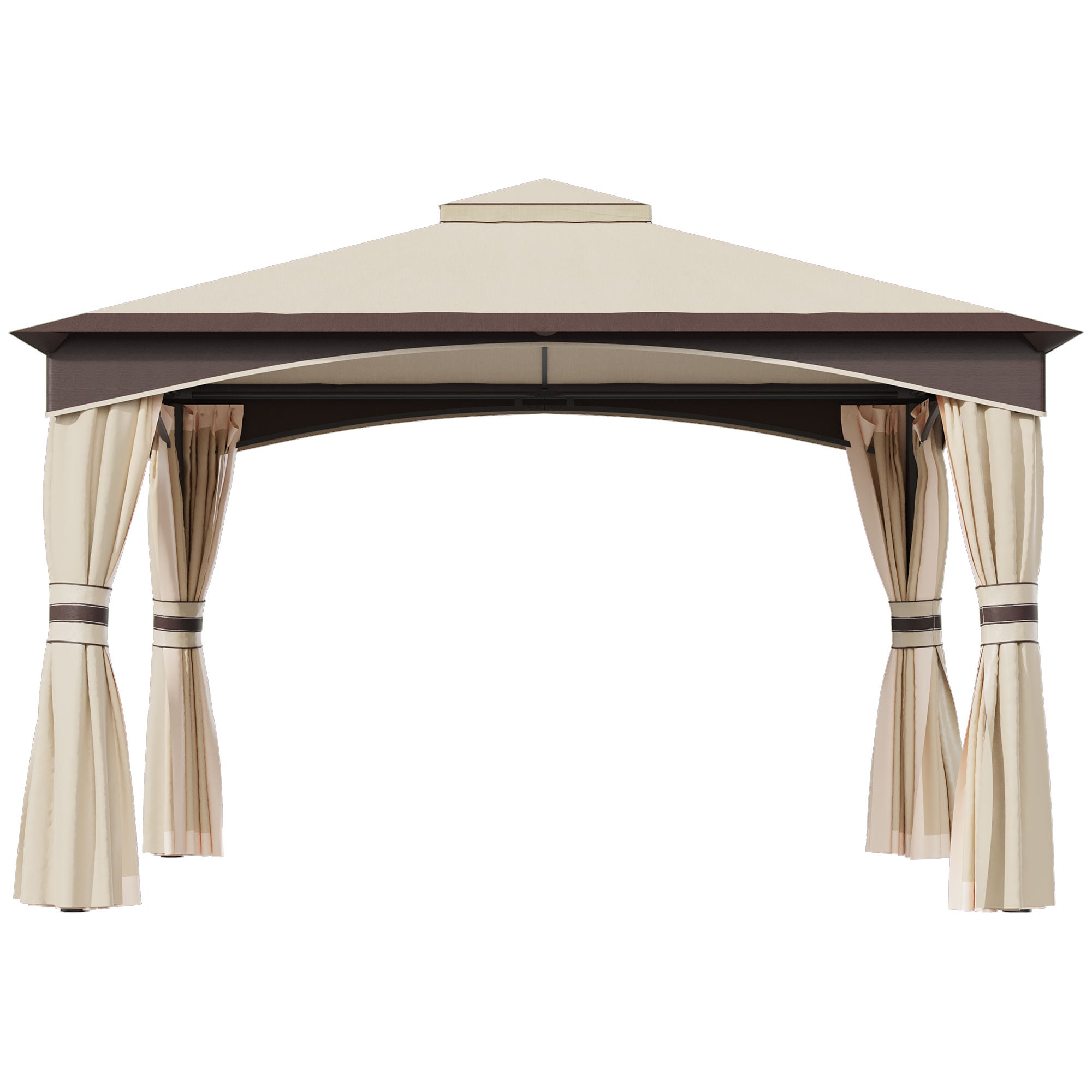ToolCat BZ2-21-PW Wood-Resin-Gazebos - View #4