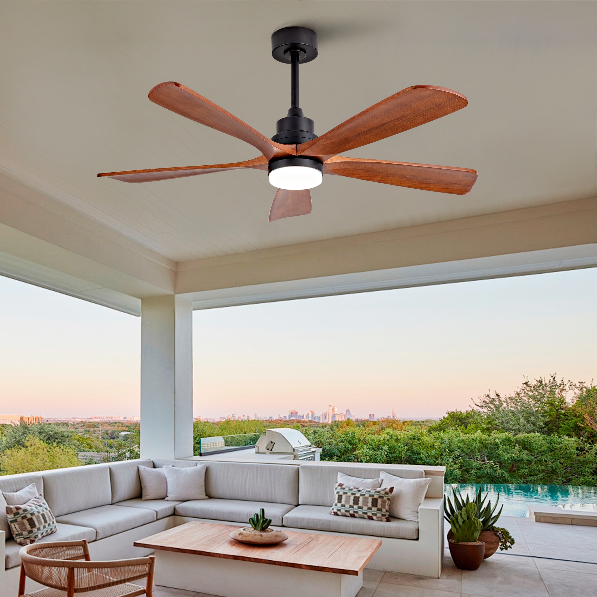 YOTOO GG52SHT-5620BK-1L Ceiling-Fans - View #3