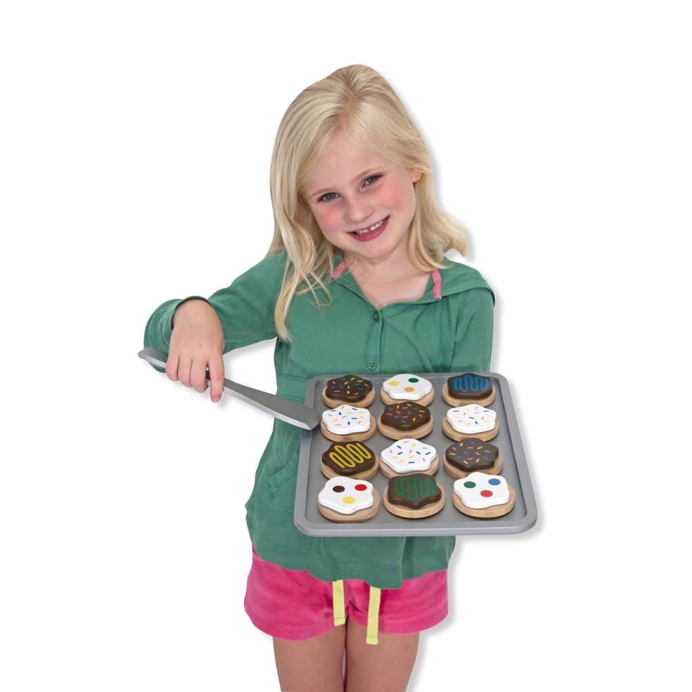 Melissa & Doug Melissa and Doug Slice and Bake Cookie Set- Wooden Play Food  at