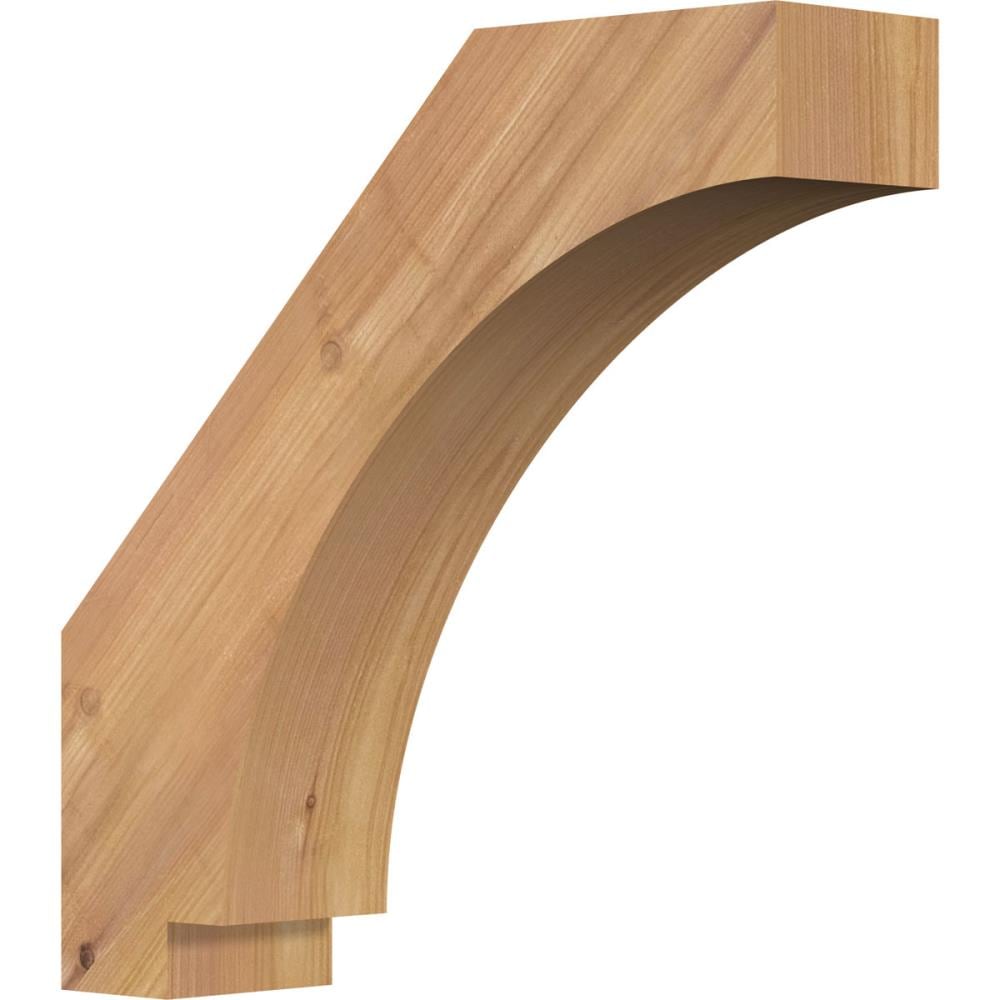 Ekena Millwork BRC04X14X14IMP00SWR 3-1/2-in x 14-in x 14-in Western Red Cedar Unfinished Wood Imperial smooth