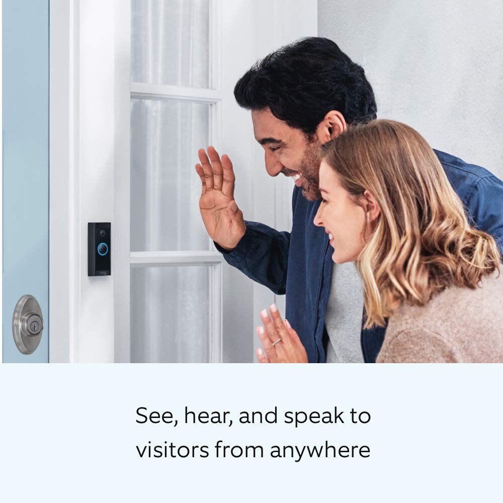 Ring Video Doorbell Wired - Smart WiFi Doorbell Camera with 2-Way Talk, Night Vision and Motion Detection