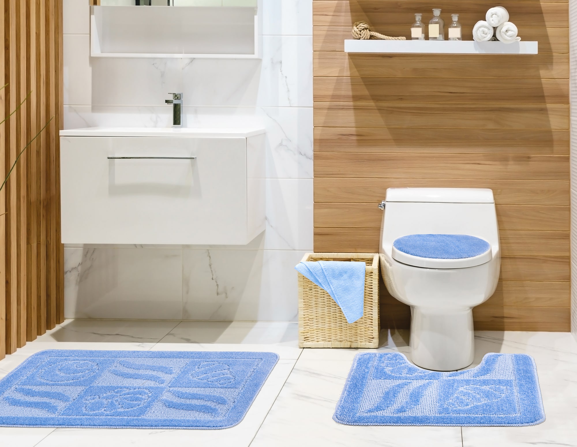 Ottomanson NICE3006-3PCS Bath-Rugs - View #6