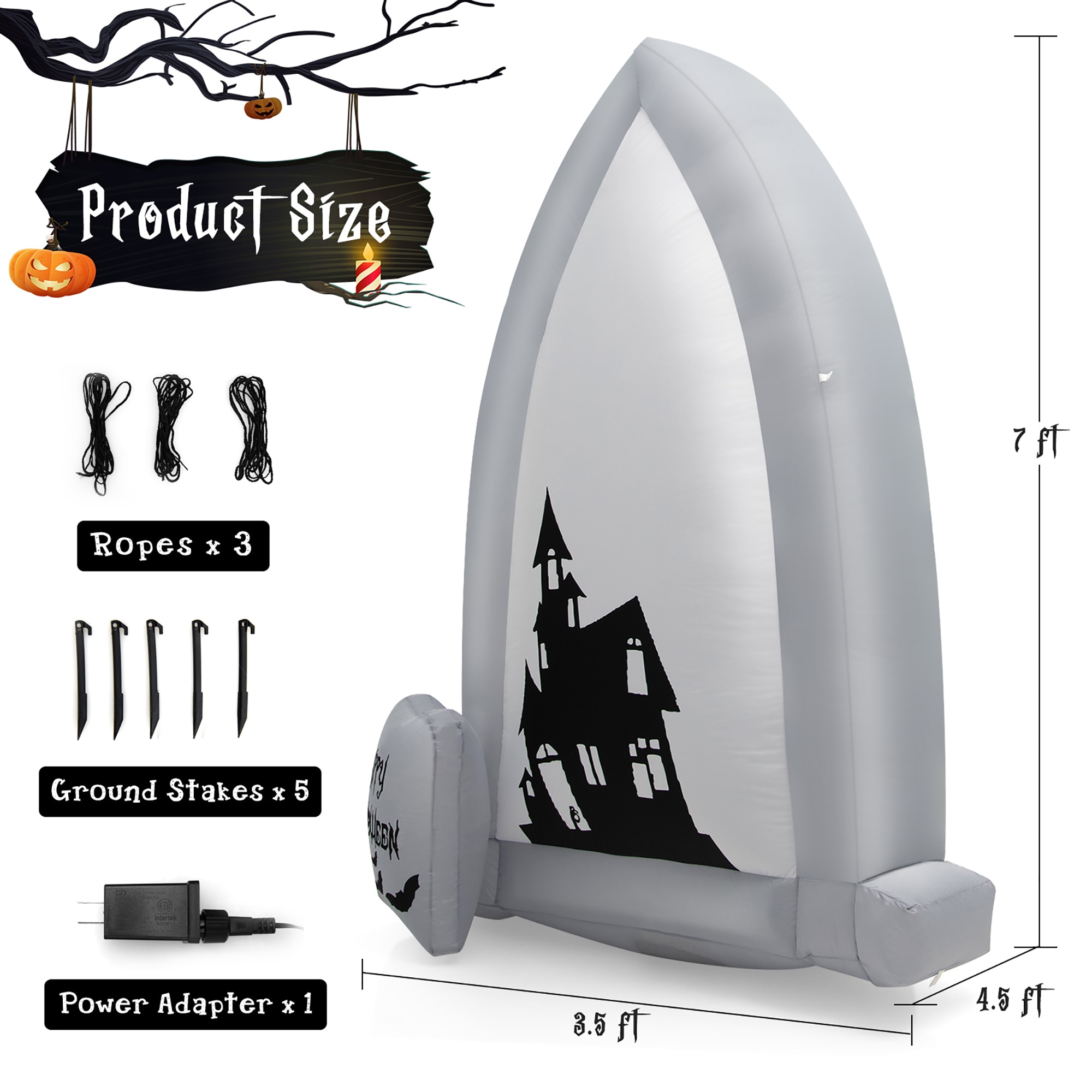 Costway TX10008US Outdoor-Halloween-Decor - View #10