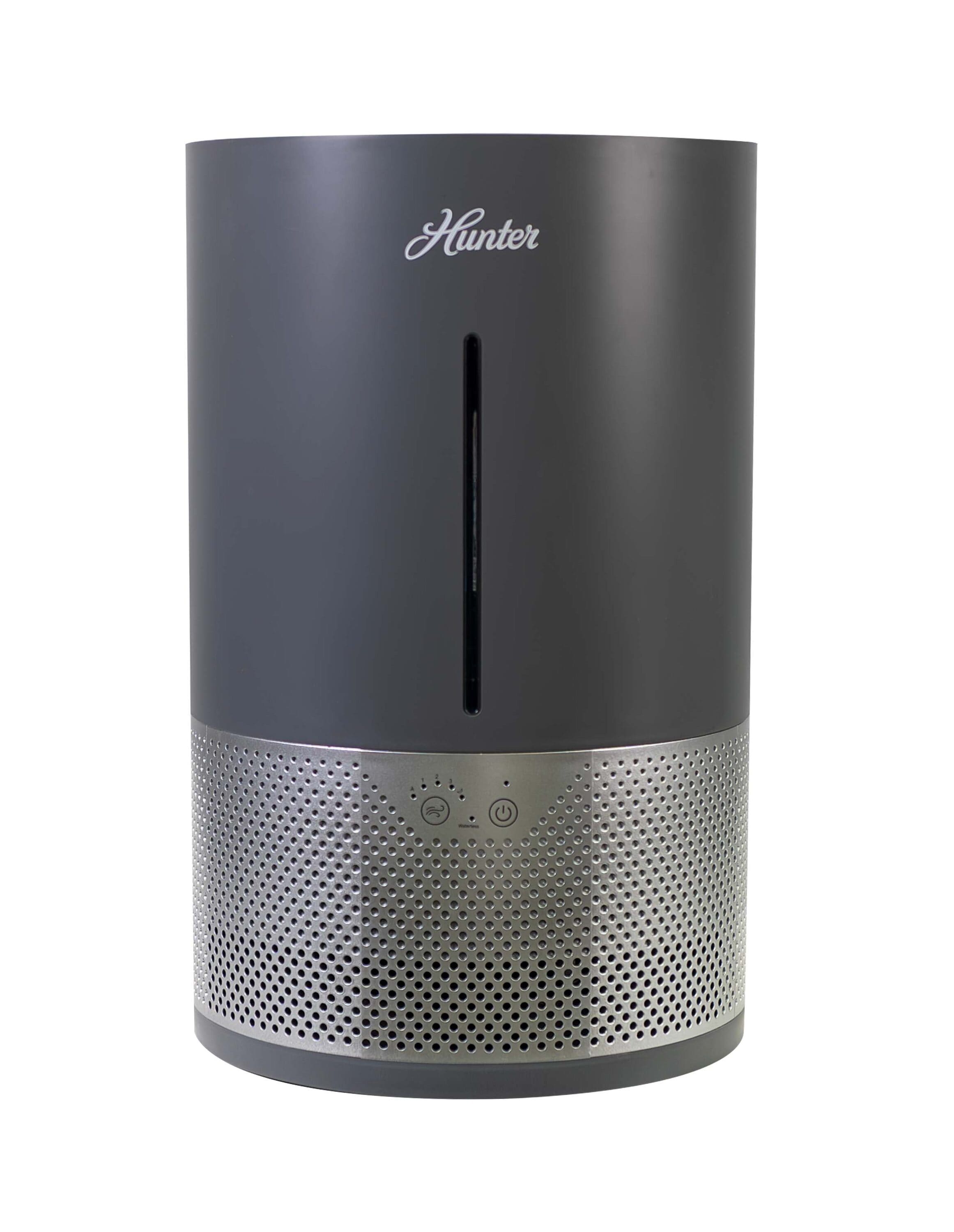 Hunter Aspire Evaporative Humidifier 1.2 Gal Capacity and Coverage up to 456 Sq. Ft. - Graphite #HHE150-GRA