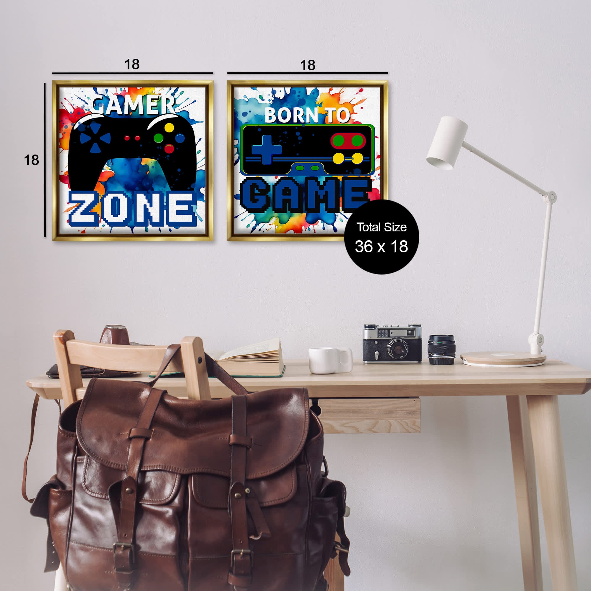 Stupell Industries B2-715-FFG-2PC-17X17 Wall-Art - View #2