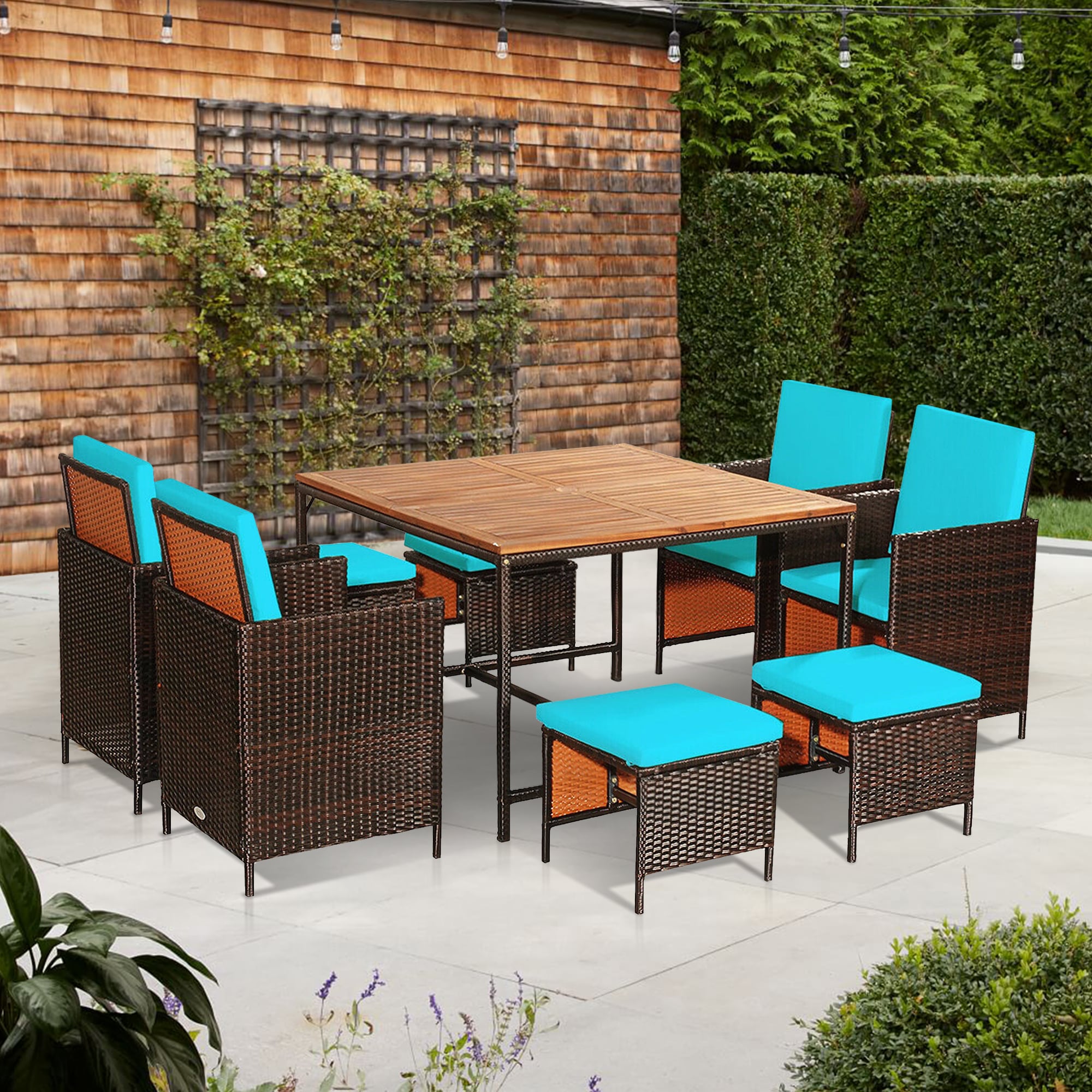 WELLFOR OUJ70674TU+ Patio-Dining-Sets - View #4