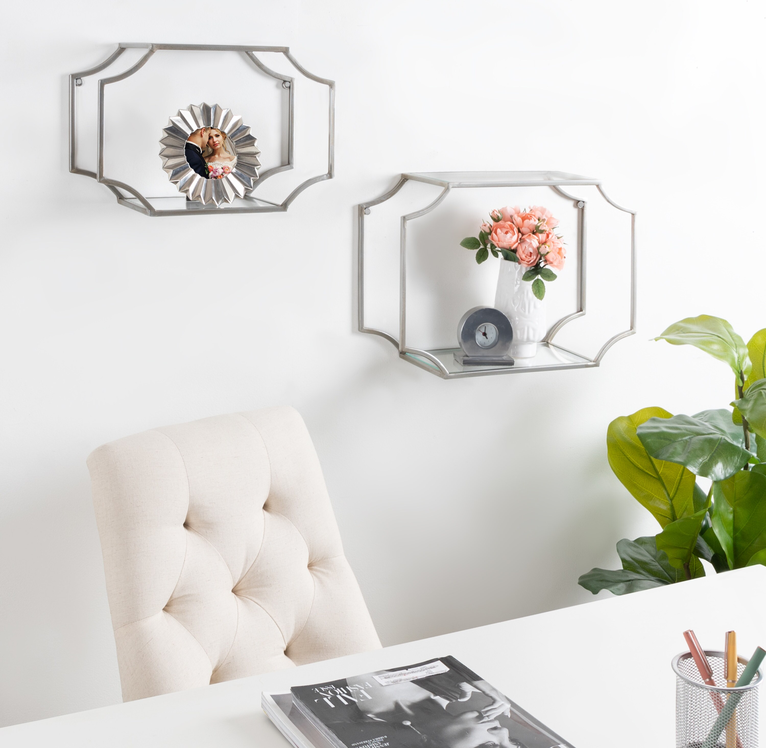 Kate and Laurel 220465 Wall-Mounted-Shelving - View #6
