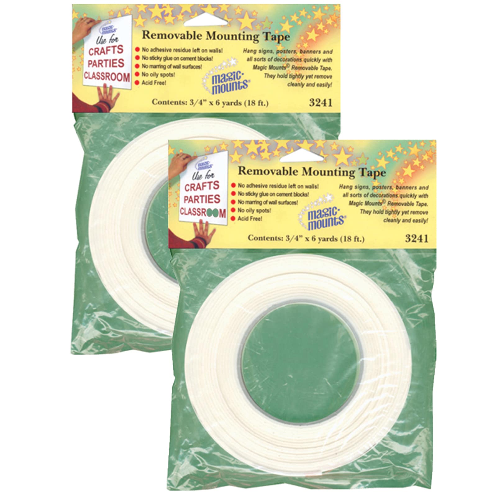 Magic Mounts 0.75-in x 18-ft Double-Sided Tape at