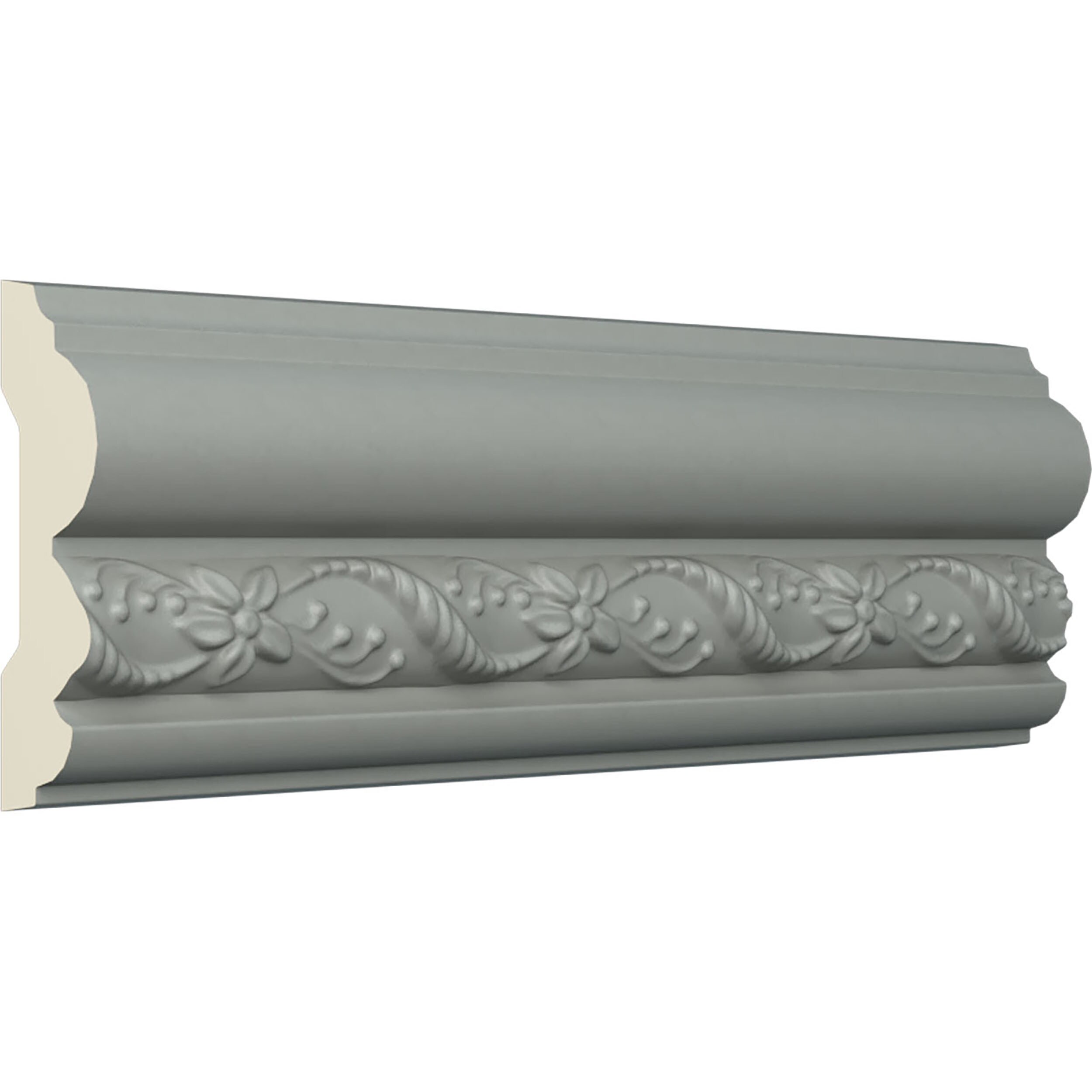 Ekena Millwork CHA03X01LE-CASE-12 Chair-Rail-Moulding - View #2