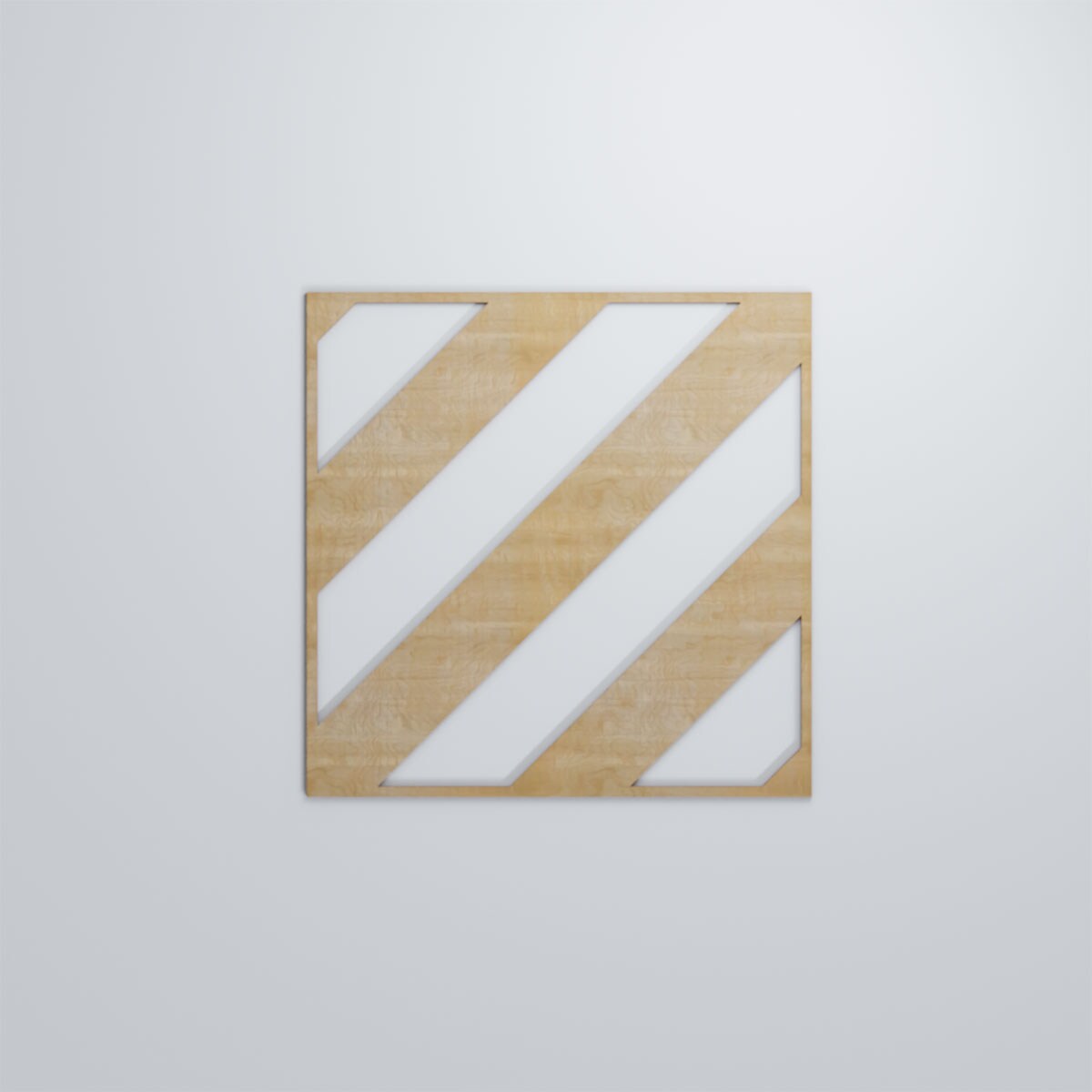 Ekena Millwork WALW24X24X0250STRBI Wall-Panels - View #2