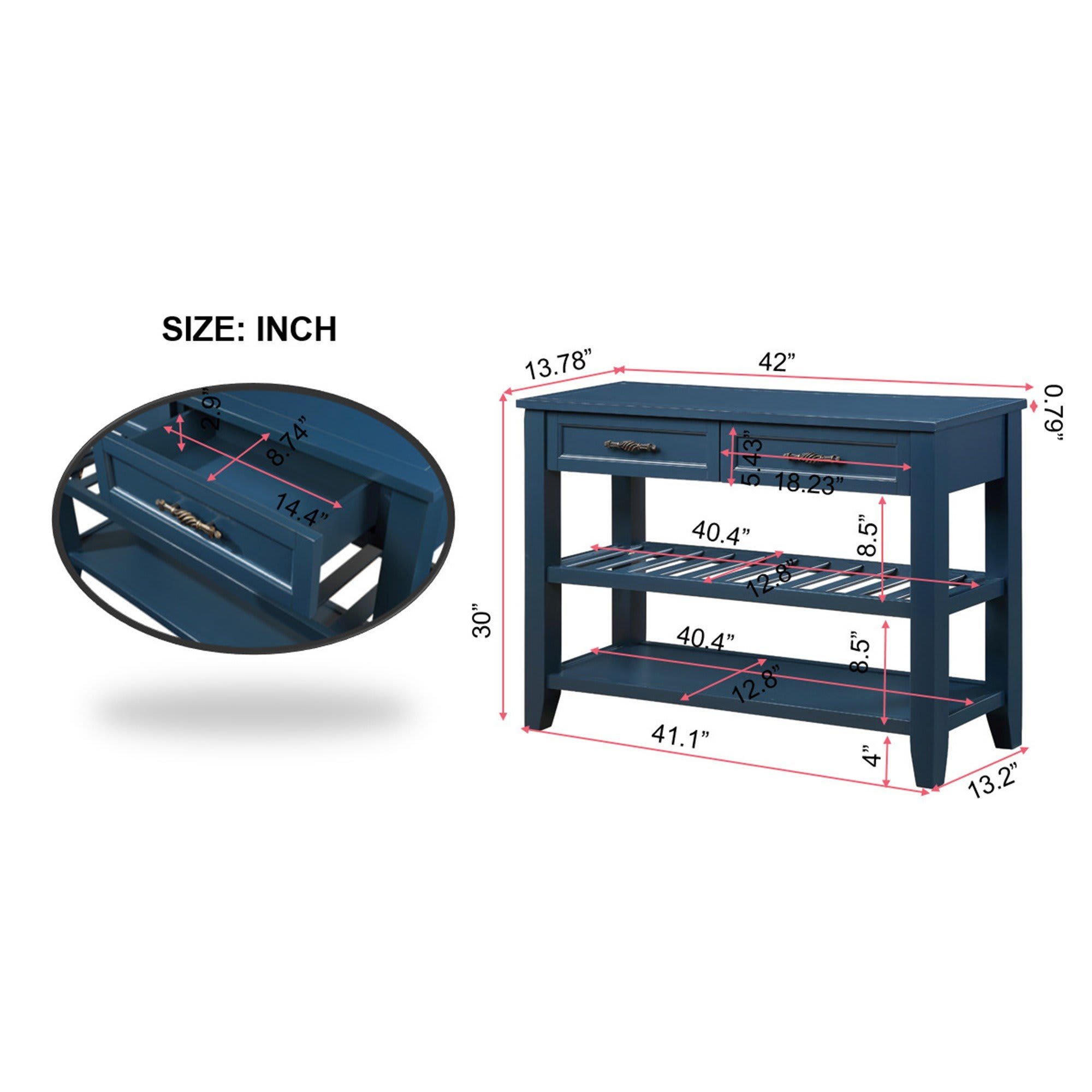 Vynxaria LESX1687DJXGZCT002 Console-Sofa-Tables - View #10