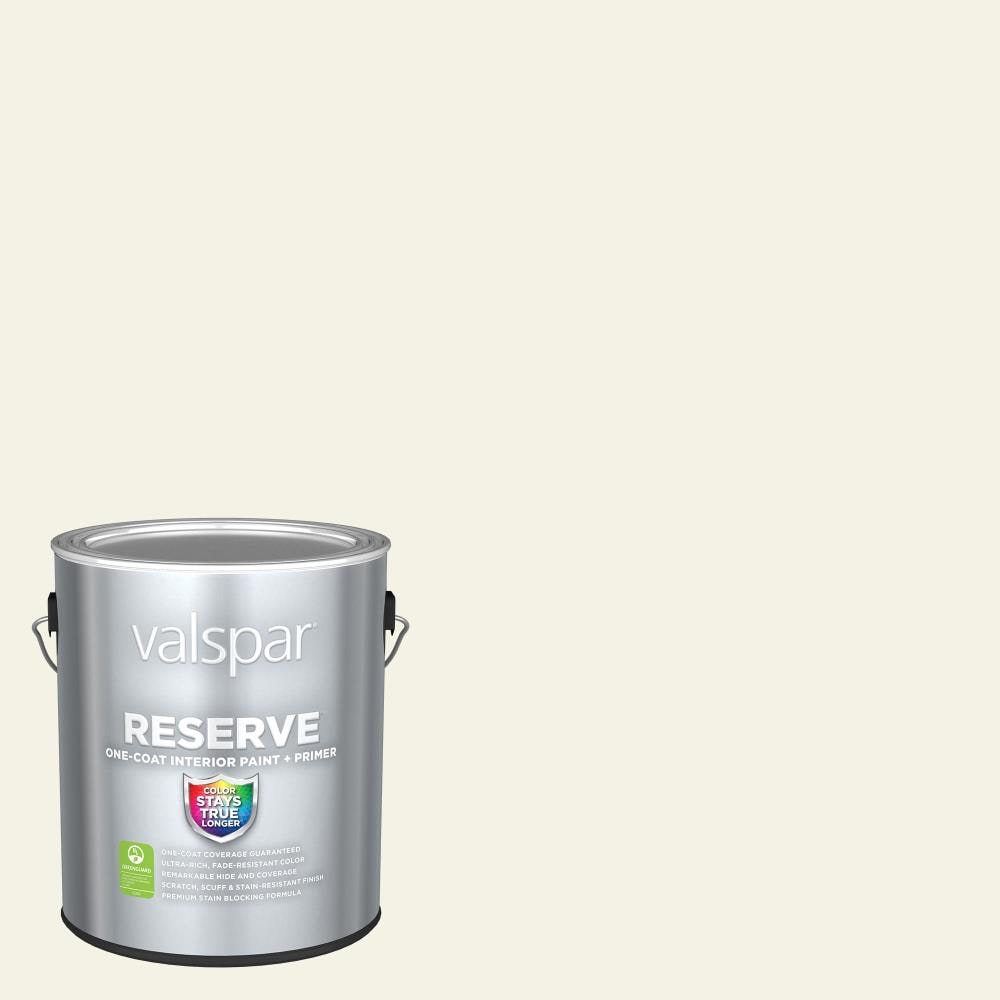 Valspar 7003-23-2916574 Reserve Flat Lemon Edge 7003-23 Latex Interior Paint Paint + Primer ( 1-gallon )