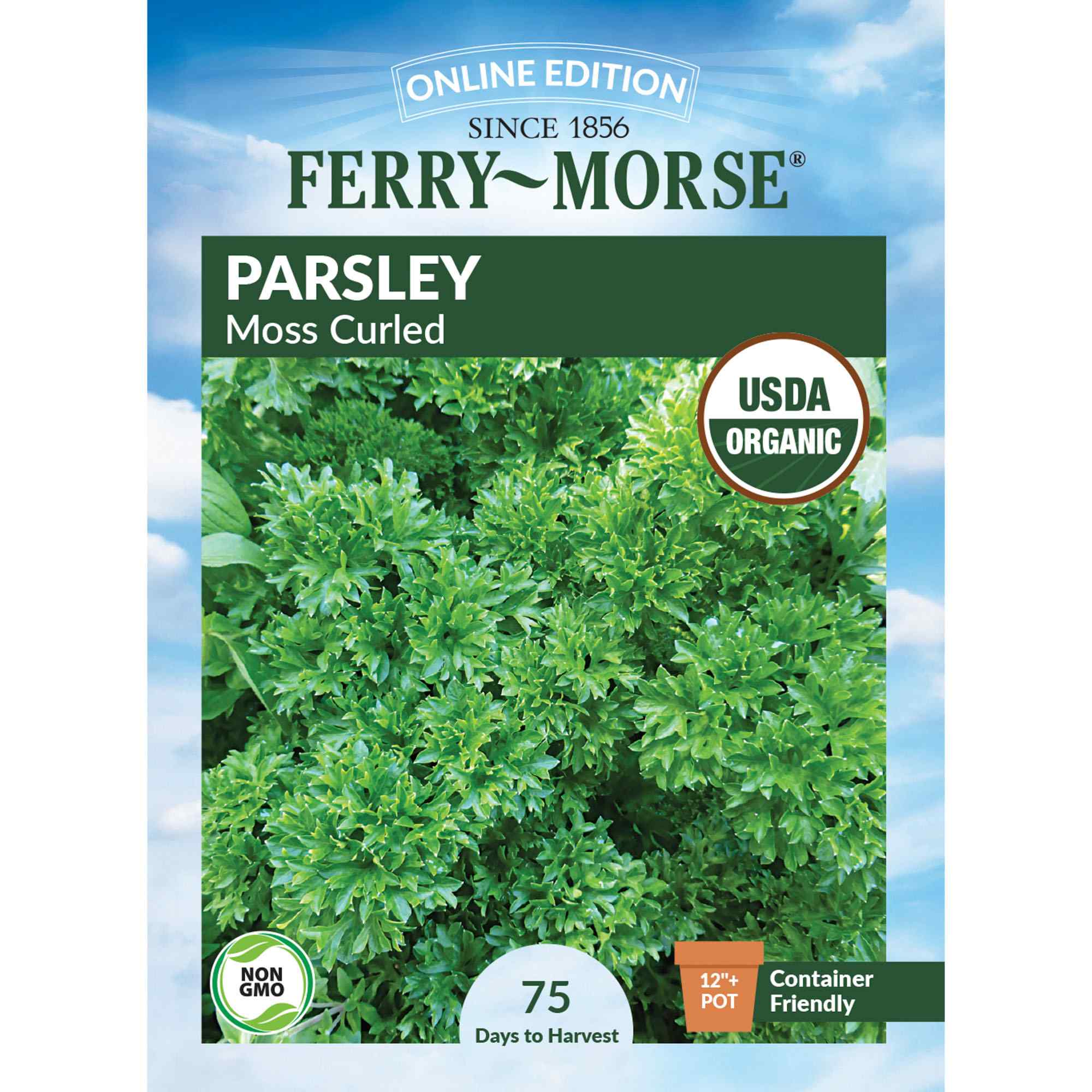Ferry-Morse LC25.1365 Organic Parsley Seeds 1.2 Gram(s)