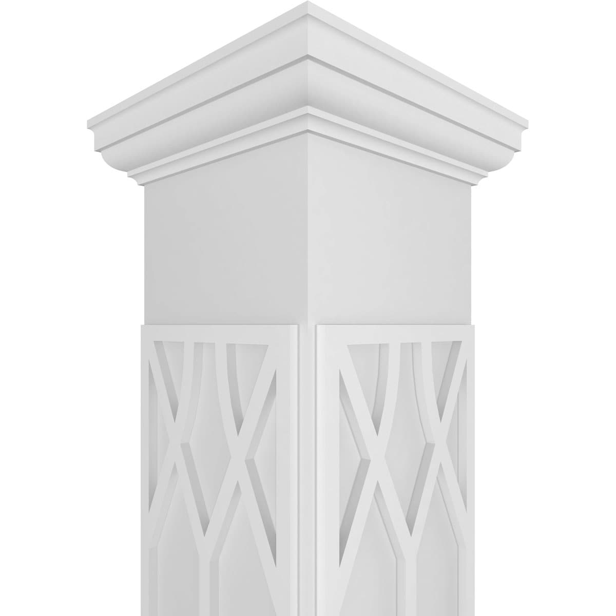 Ekena Millwork CC1010ENRIVTUTU Column-Wraps - View #4