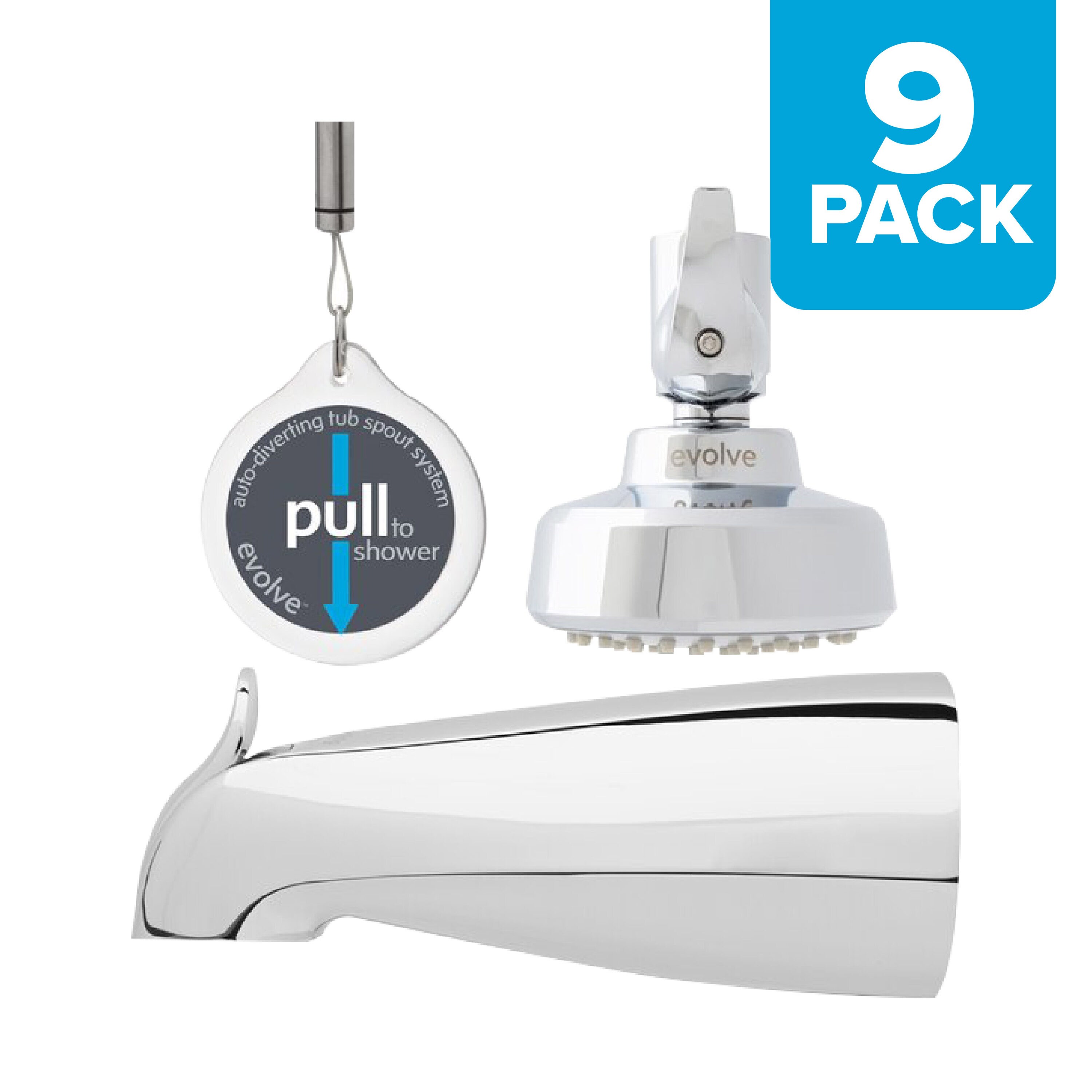 Evolve EV3382-CP150-CT-CS Fixed-Showerhead - View #2