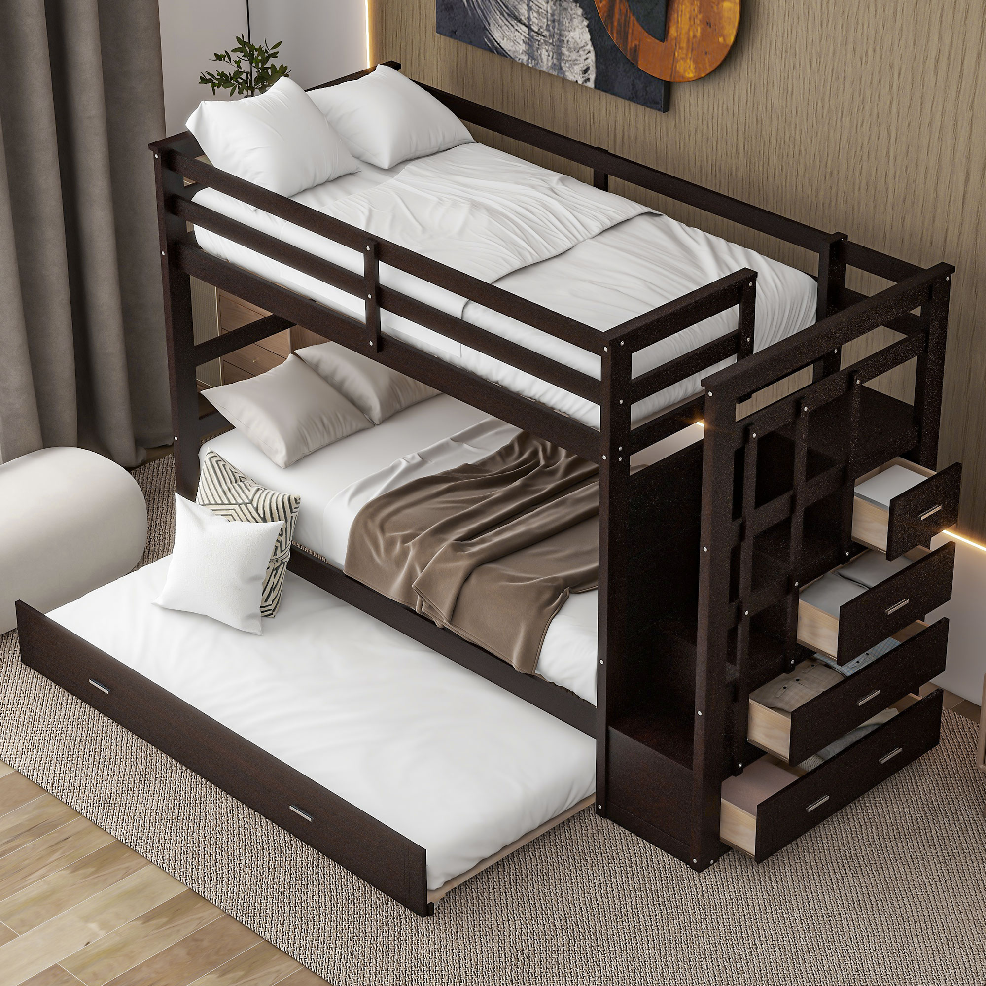 ModernLuxe LT000068AAP-1 Bunk-Beds - View #2
