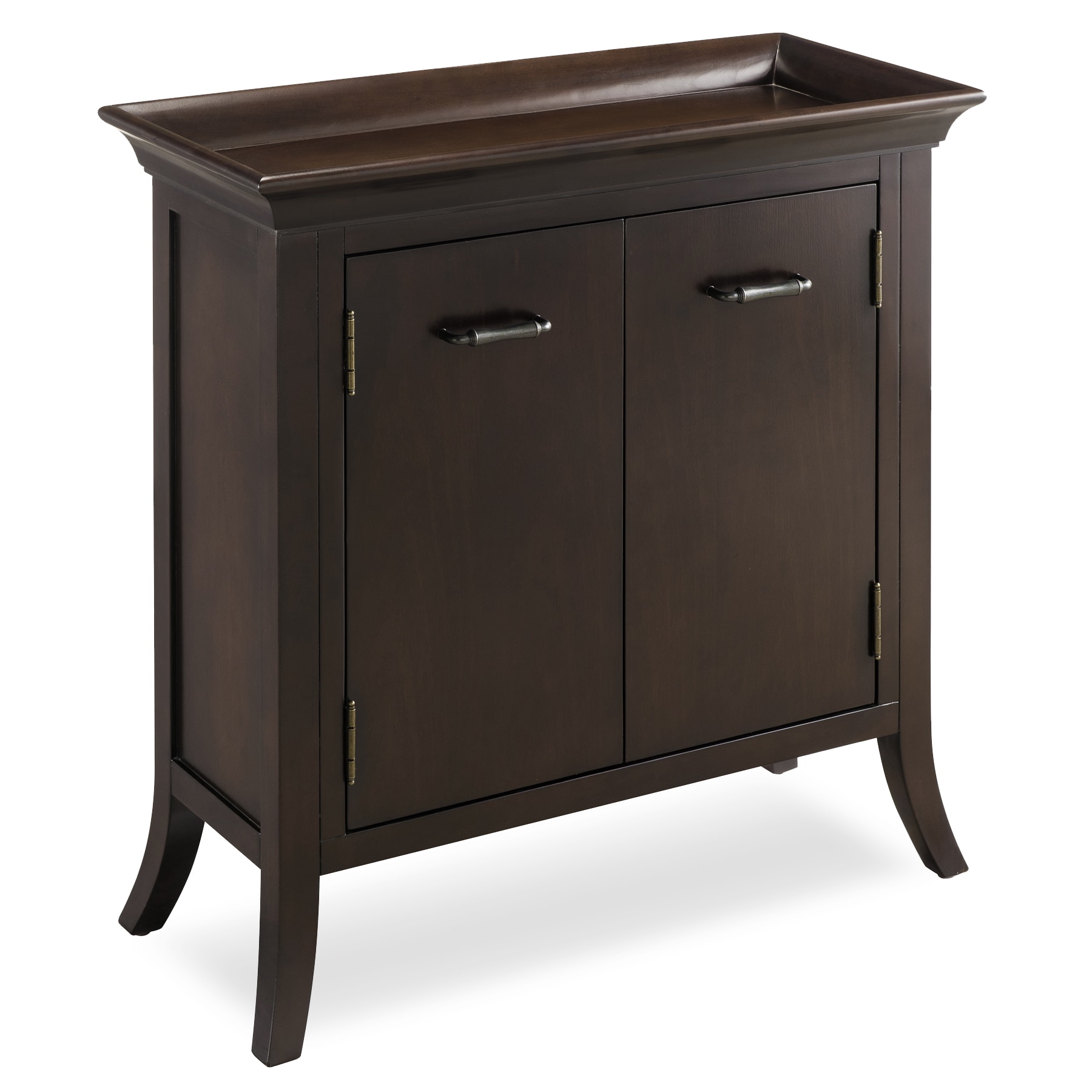 Leick Home 10129 Favorite finds Casual Chocolate cherry Console table