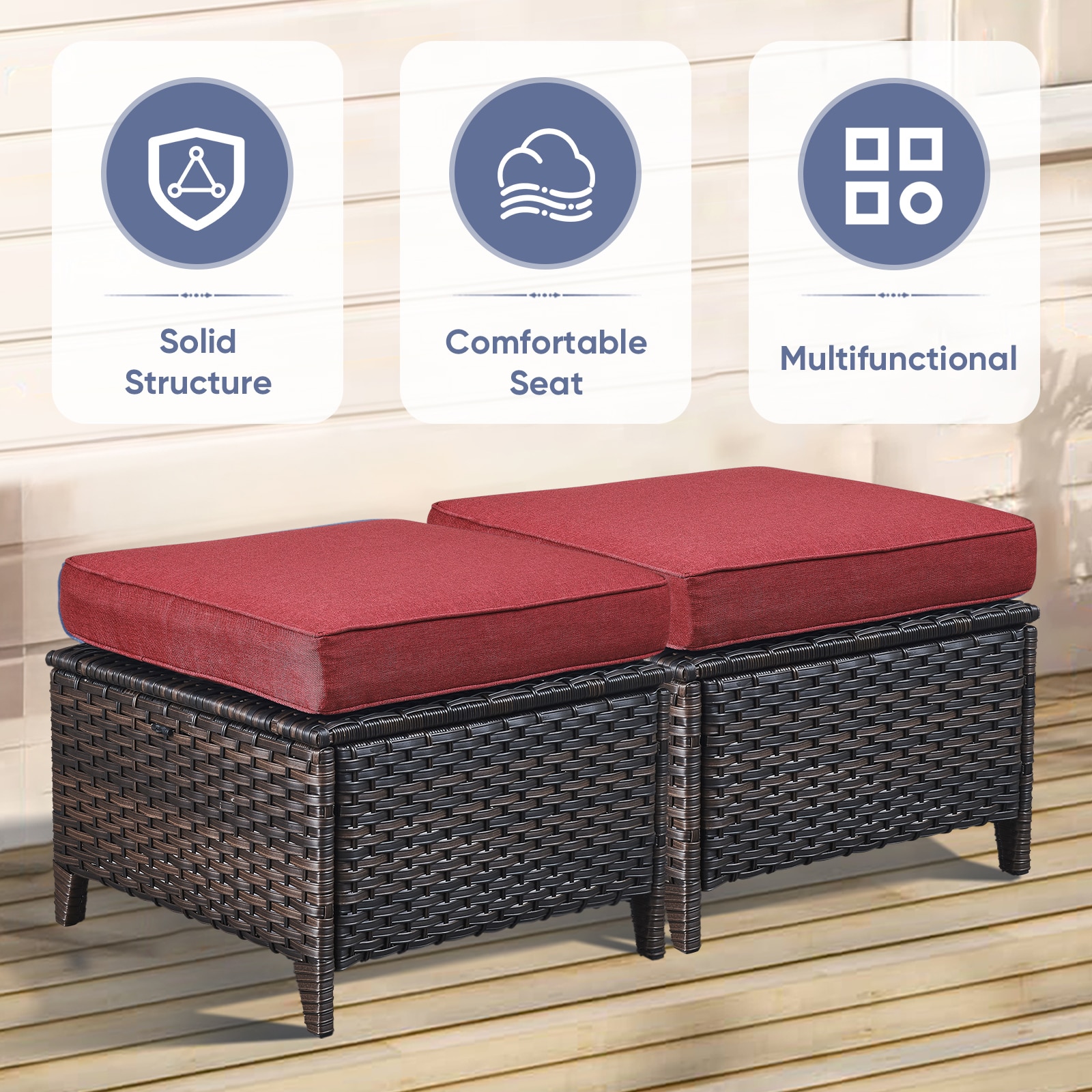 Rilyson FS014-5 Stools-Ottomans - View #6