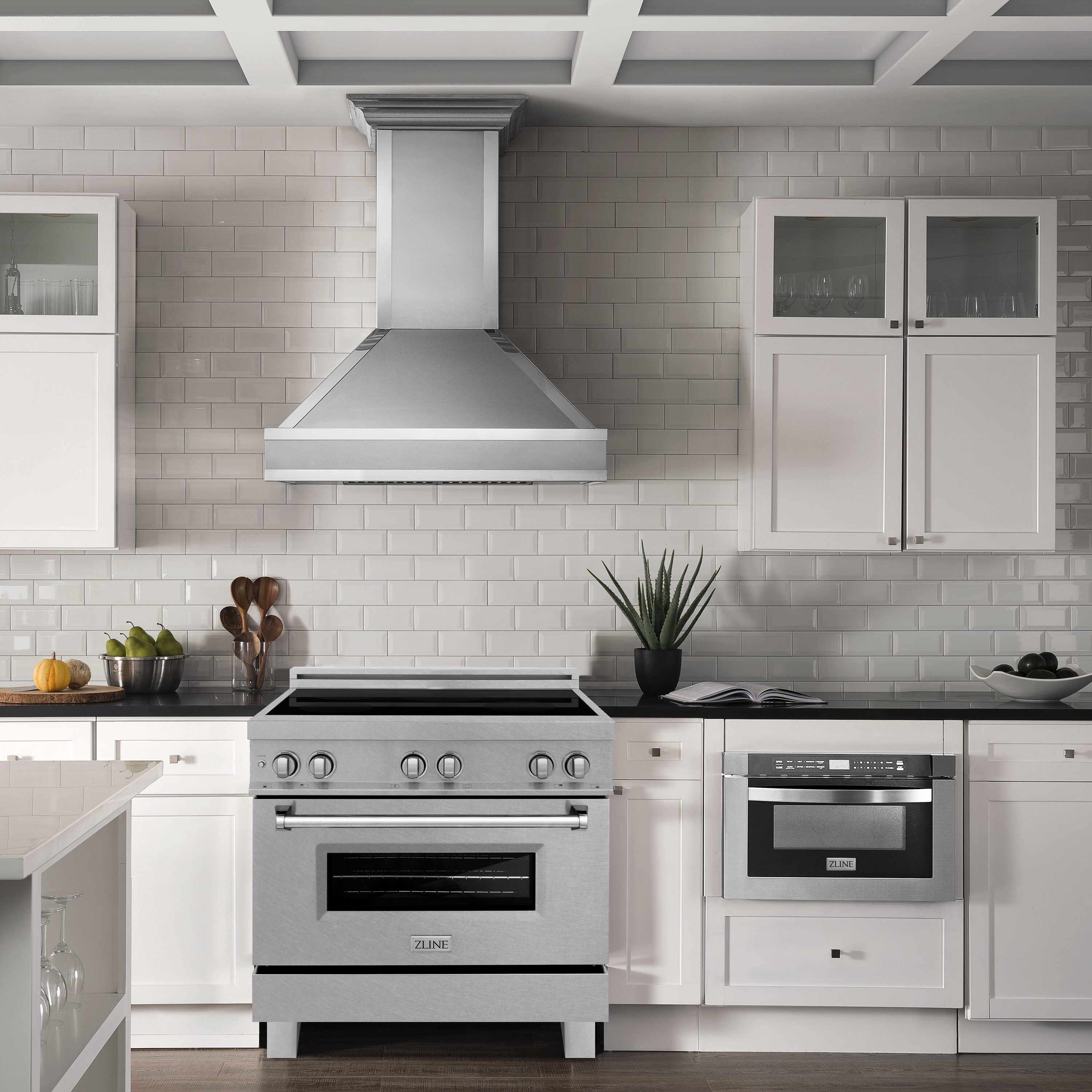 ZLINE KITCHEN & BATH RAINDS-SN-36 Induction-Ranges-Cc - View #12