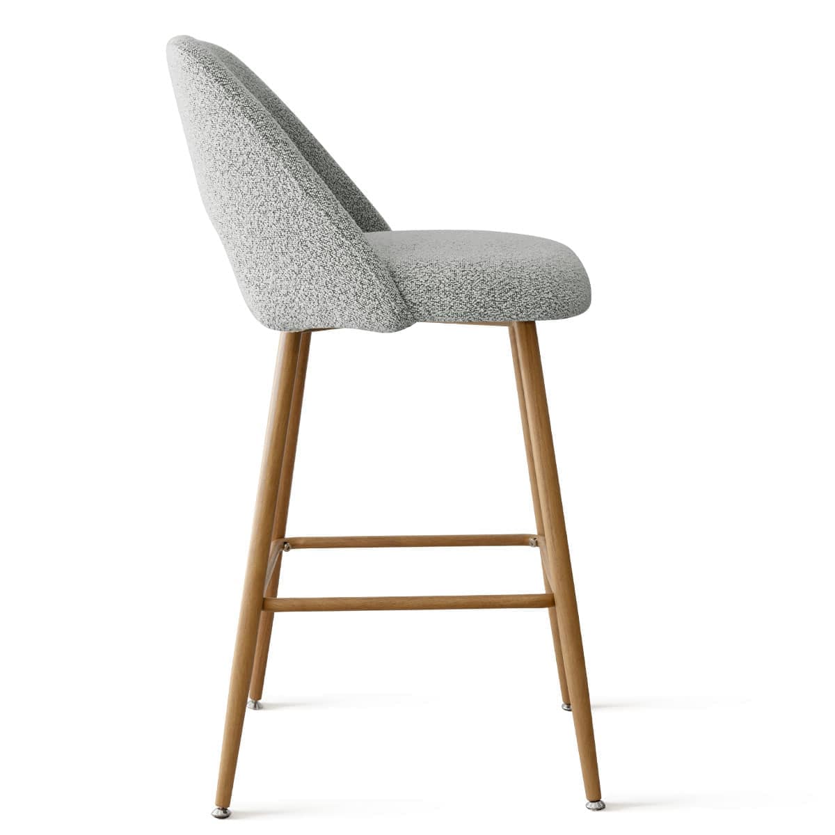 Maison Boucle EDWIN-MB-OKB-GREY stools - View #4