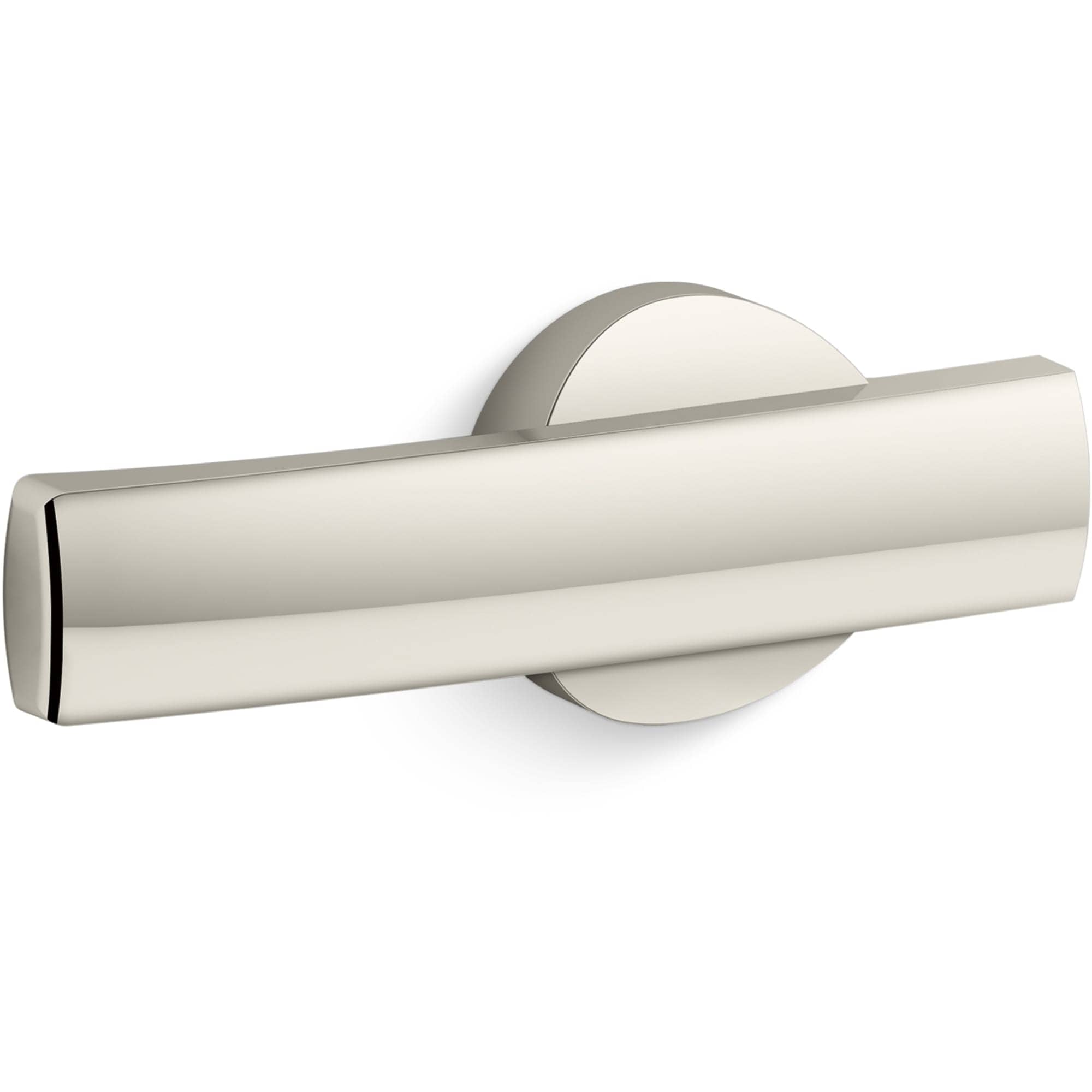 KOHLER K-30919-L-SN Santa Rosa 3-1/4-in Front/Side Mount Vibrant Polished Nickel Handle with lever