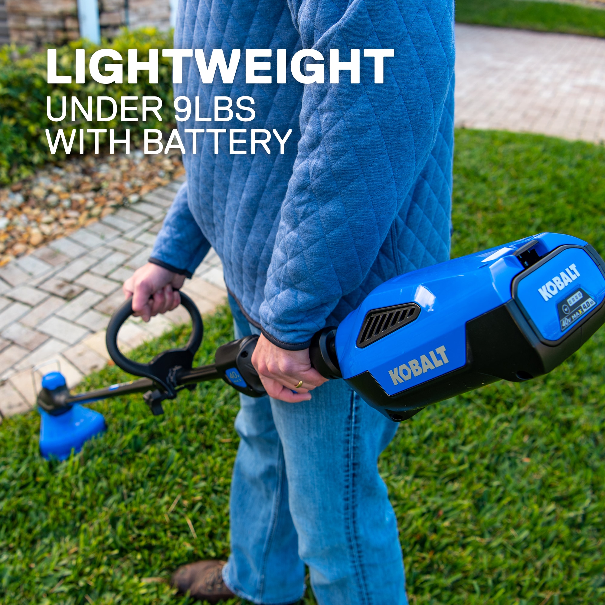 Lowes kobalt 40v online weed eater