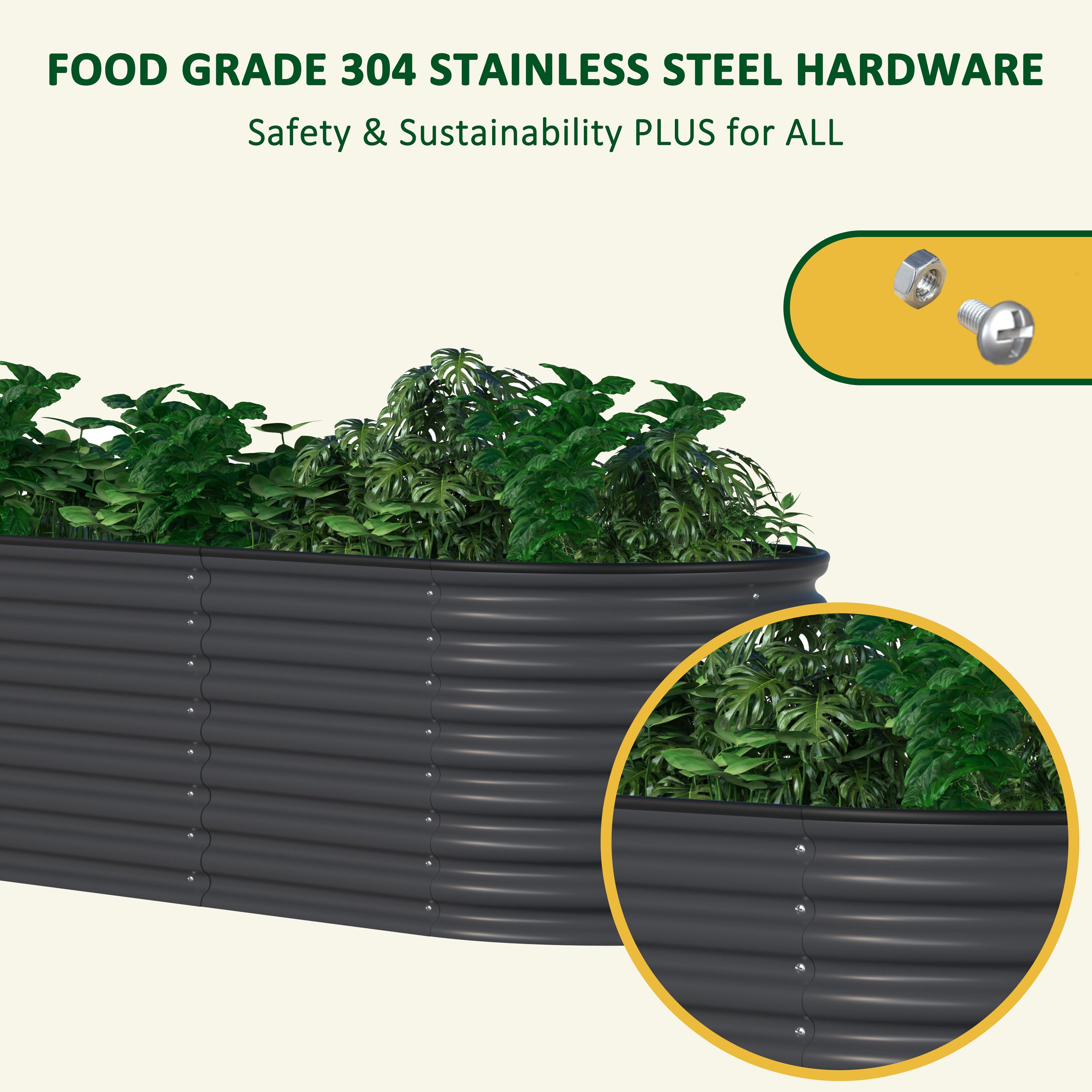 VEIKOUS PG0102-06BK-01 Raised-Garden-Beds - View #7