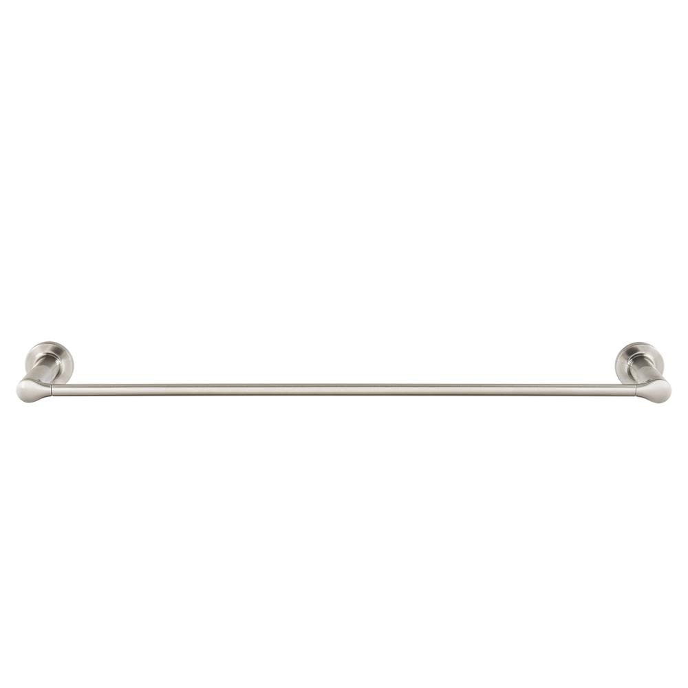 American Standard 7105024.295 Studio s 24-in Brushed Nickel Wall mount Single Towel Bar