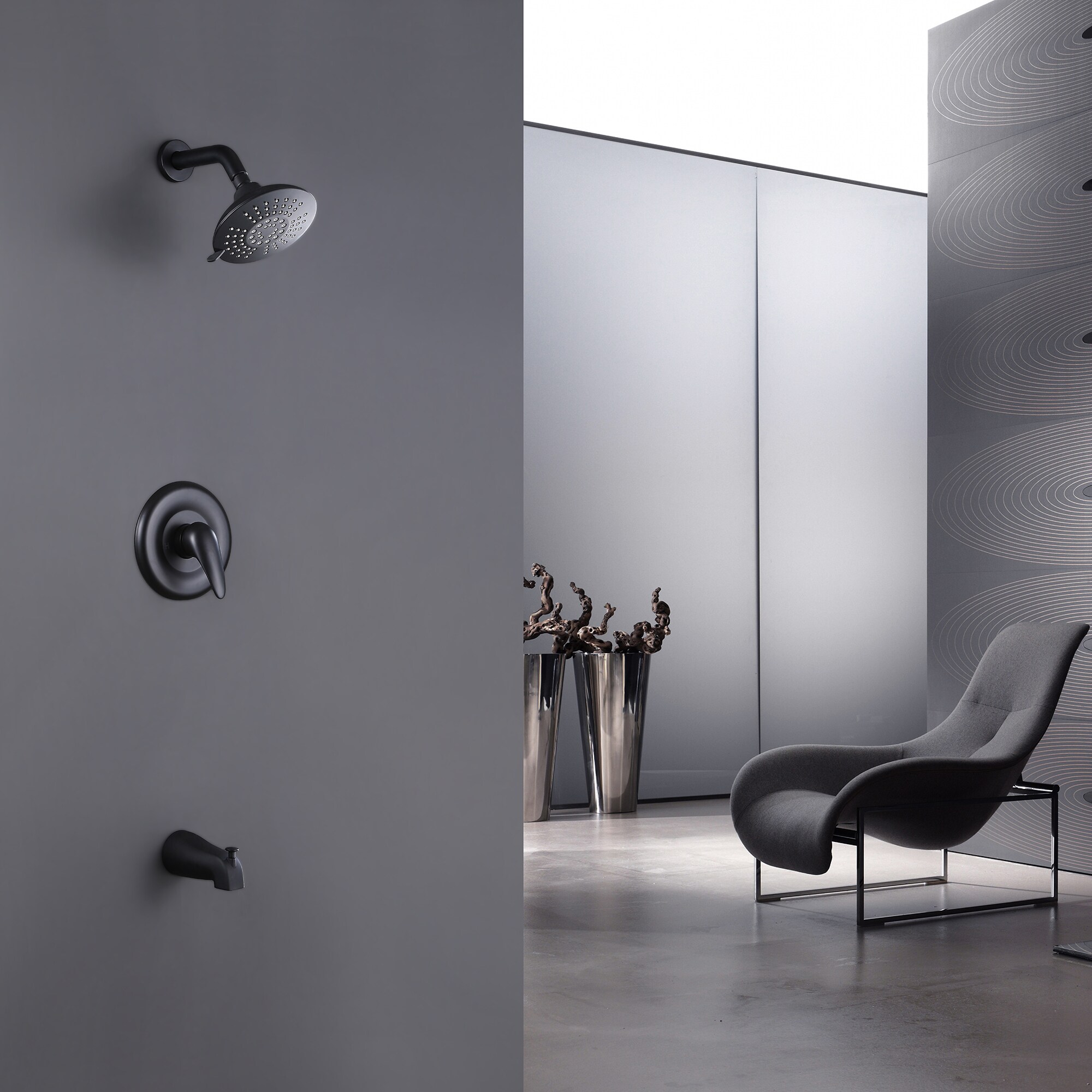 KINWELL UCSF-2W01MB Tub-Shower-Faucets - View #4