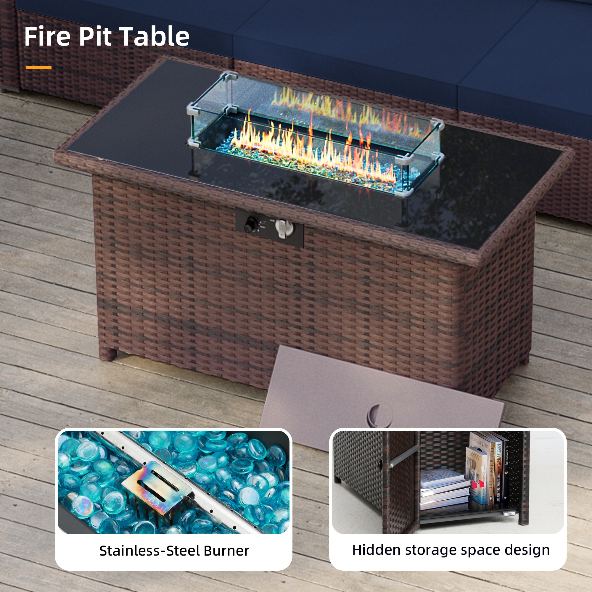 Patio Watcher TBSF-AB2C-N43TB Patio-Conversation-Sets - View #7