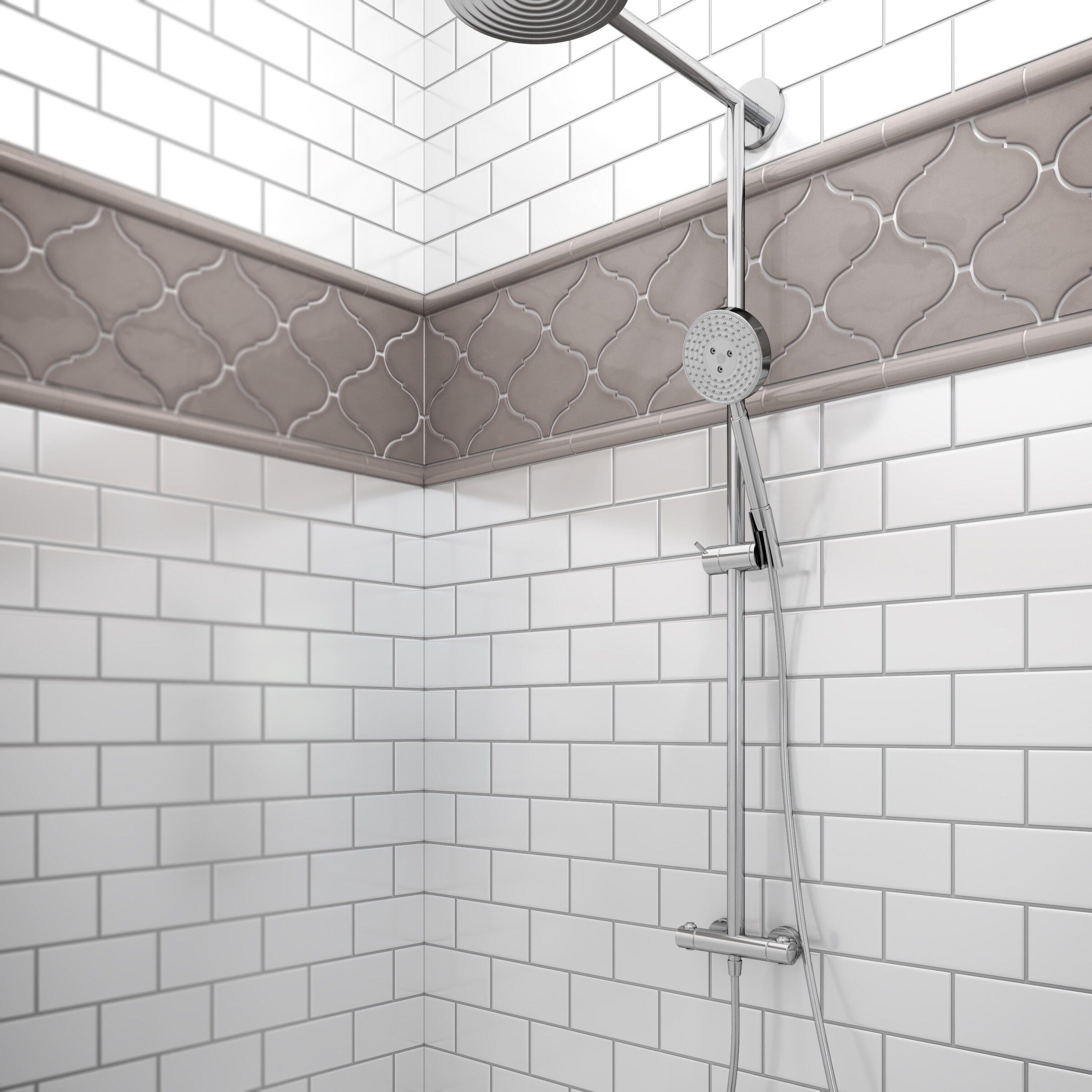 allen + roth 857827 Wall-Trim-Accent-Tile - View #3