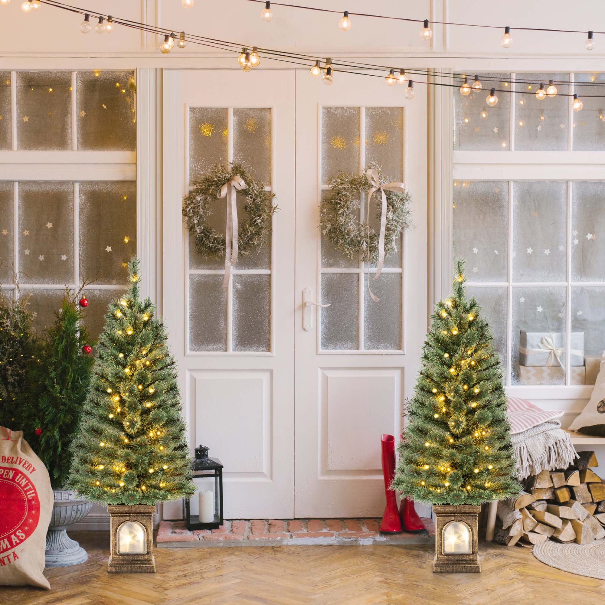 Costway LWS00764 Artificial-Christmas-Trees - View #8