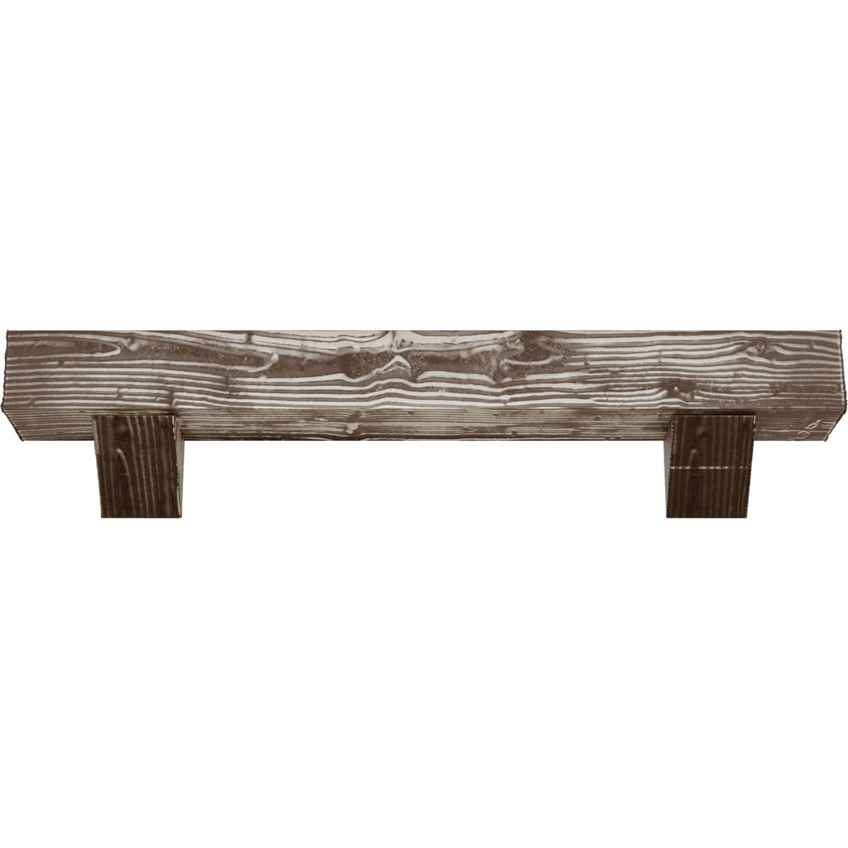 Ekena Millwork MANUSD04X06X60BKVM Mantel-Shelves - View #2