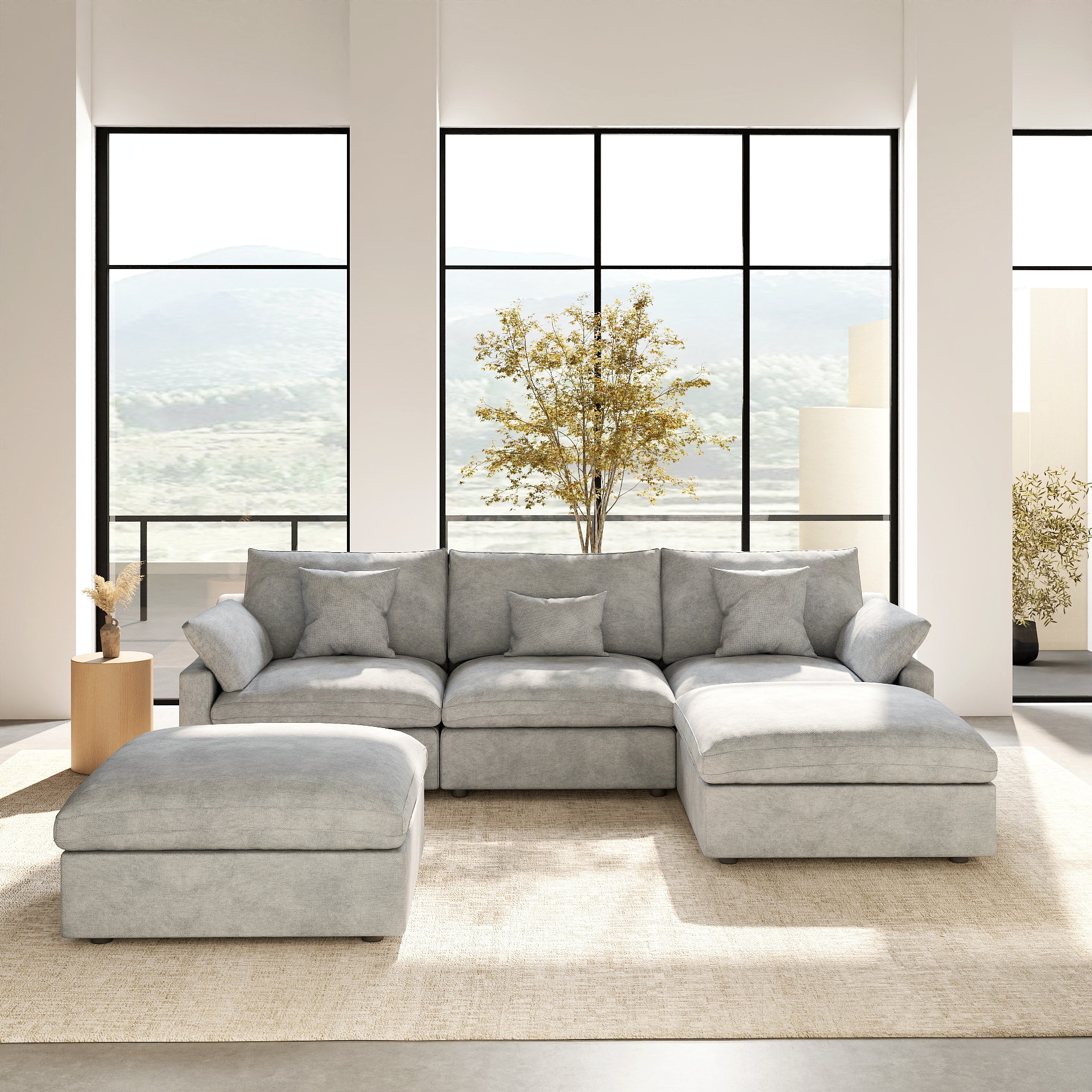 BuotiqHom DH-S3+2-140LG Sofas-Loveseats - View #2
