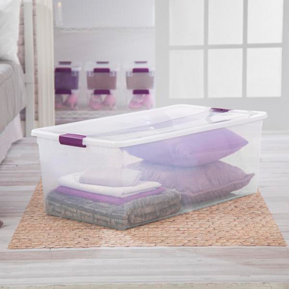Sterilite 178104 Plastic-Storage-Totes - View #8