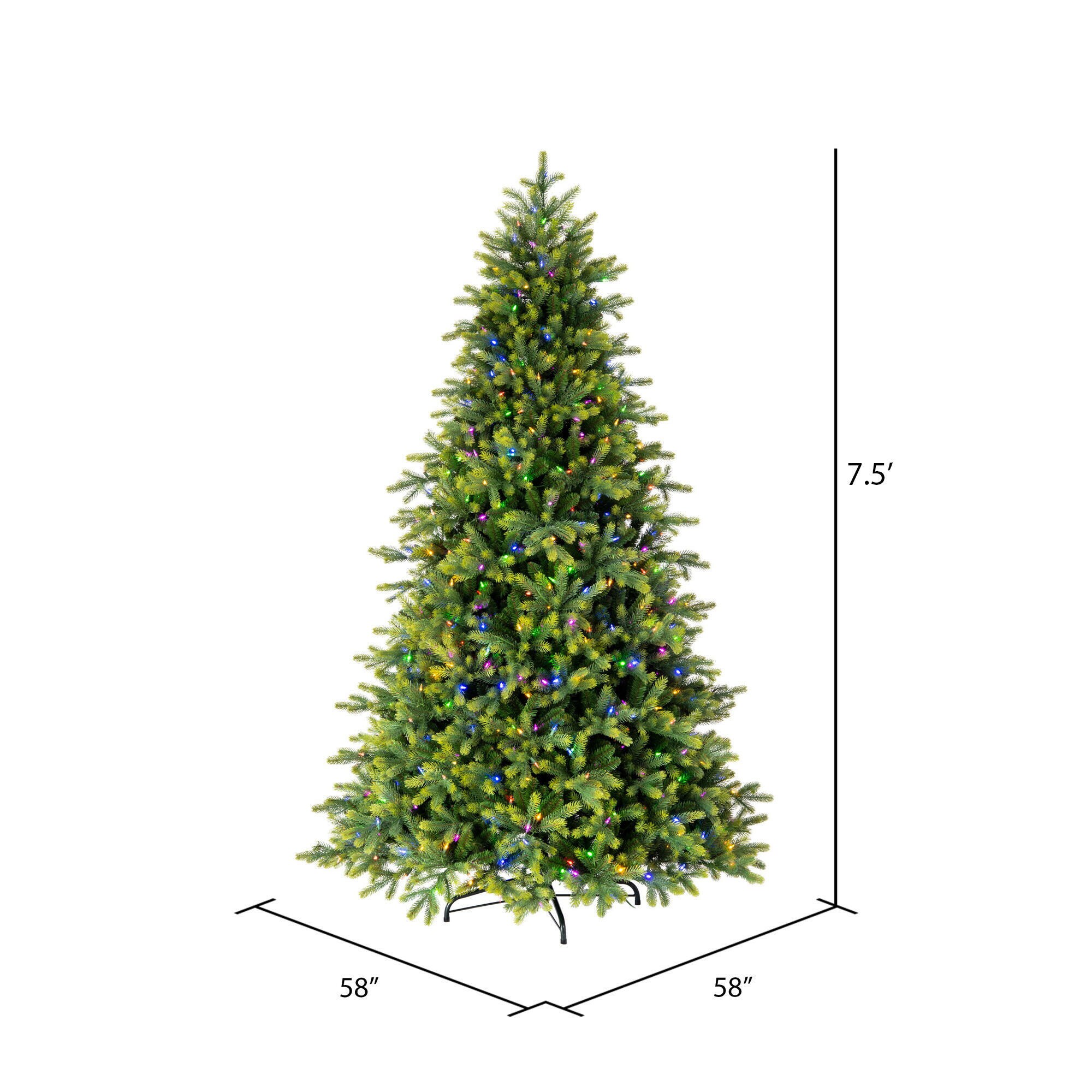 Vickerman DT214278LEDCC Artificial-Christmas-Trees - View #3