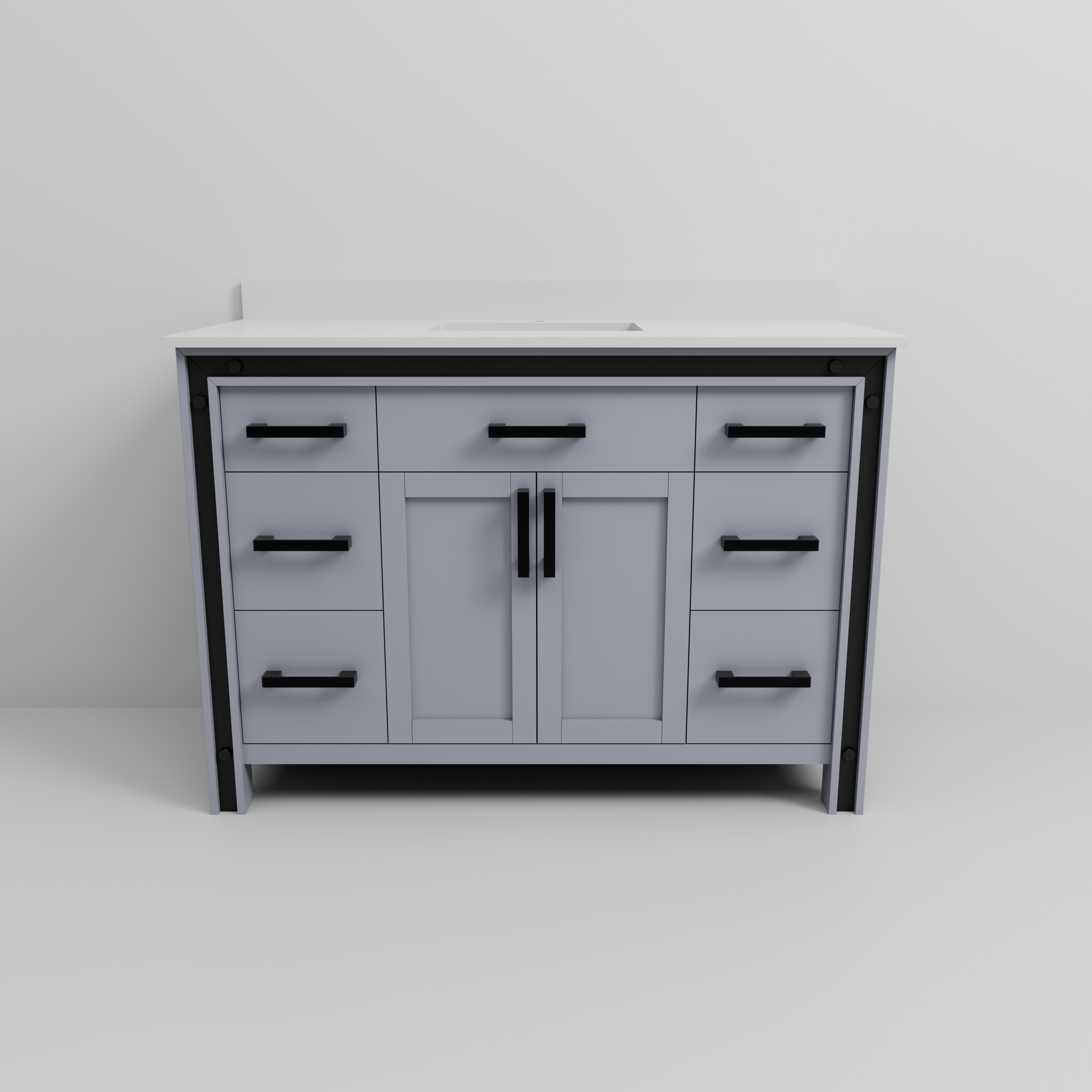 Lexora LZV352248SBJS000 Bath-Vanity-Combo - View #9
