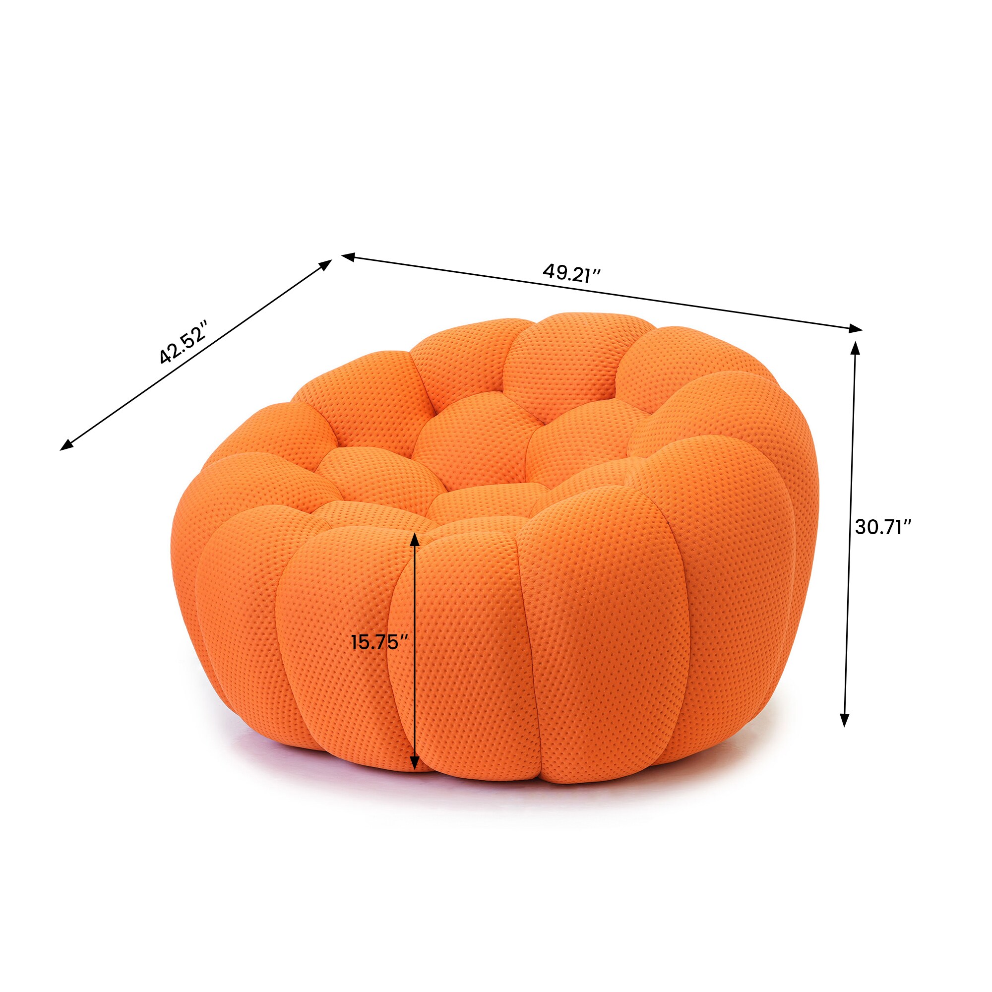 BuotiqHom DH-SF1-133OR Sofas-Loveseats - View #3